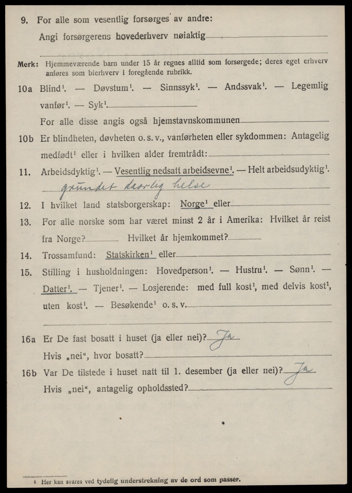 SAT, Folketelling 1920 for 1572 Tustna herred, 1920, s. 888