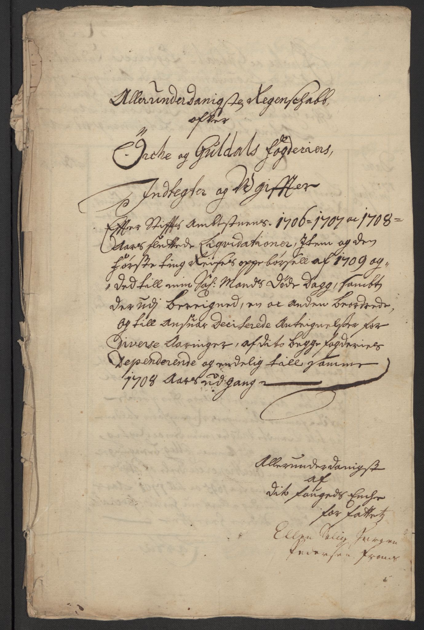 Rentekammeret inntil 1814, Reviderte regnskaper, Fogderegnskap, RA/EA-4092/R60/L3958: Fogderegnskap Orkdal og Gauldal, 1708, s. 523