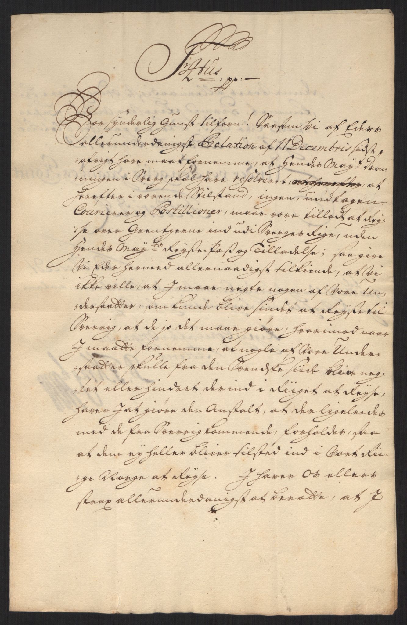 Kommanderende general (KG I) med Det norske krigsdirektorium, AV/RA-EA-5419/D/L0060: Stattholderens, stiftamtmenns og amtmenns brev, 1720-1730, s. 10