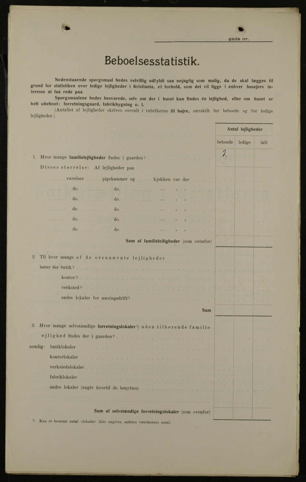 OBA, Kommunal folketelling 1.2.1908 for Kristiania kjøpstad, 1908, s. 37953