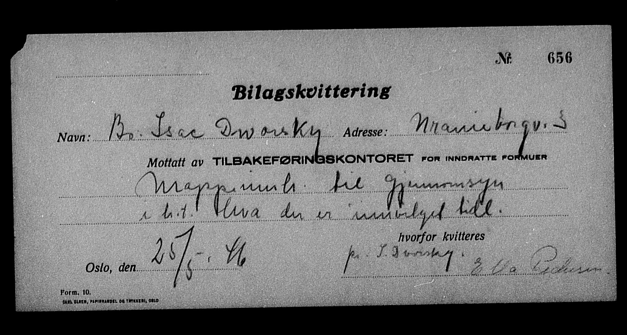 Justisdepartementet, Tilbakeføringskontoret for inndratte formuer, AV/RA-S-1564/H/Hc/Hcc/L0931: --, 1945-1947, s. 438