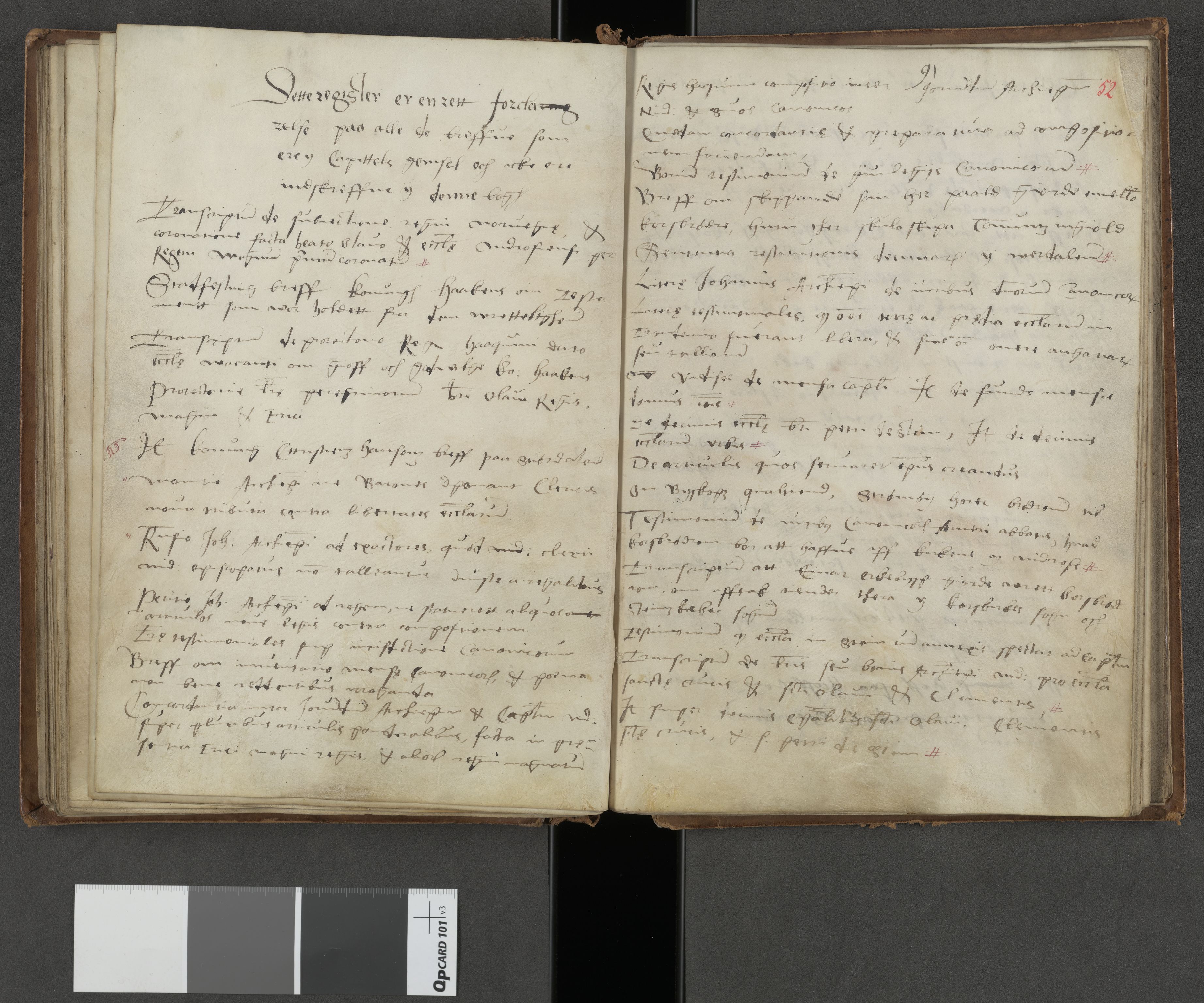 Riksarkivets diplomsamling, AV/RA-EA-5965/F05/L0244: NRA AM 332 fol., 1534-1662, s. 51b-52a