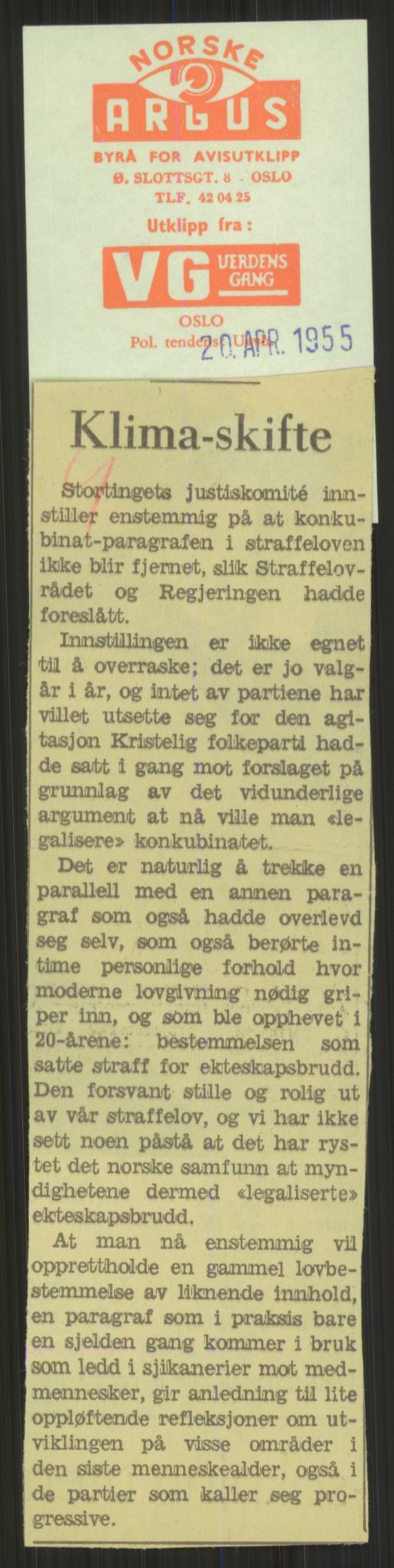 Justisdepartementet, Lovavdelingen, AV/RA-S-3212/D/De/L0028/0002: Straffeloven / Straffelovens revisjon: 5 - Ot. prp. nr.  41 - 1945: Homoseksualiet. 2 mapper, 1951-1955, s. 93