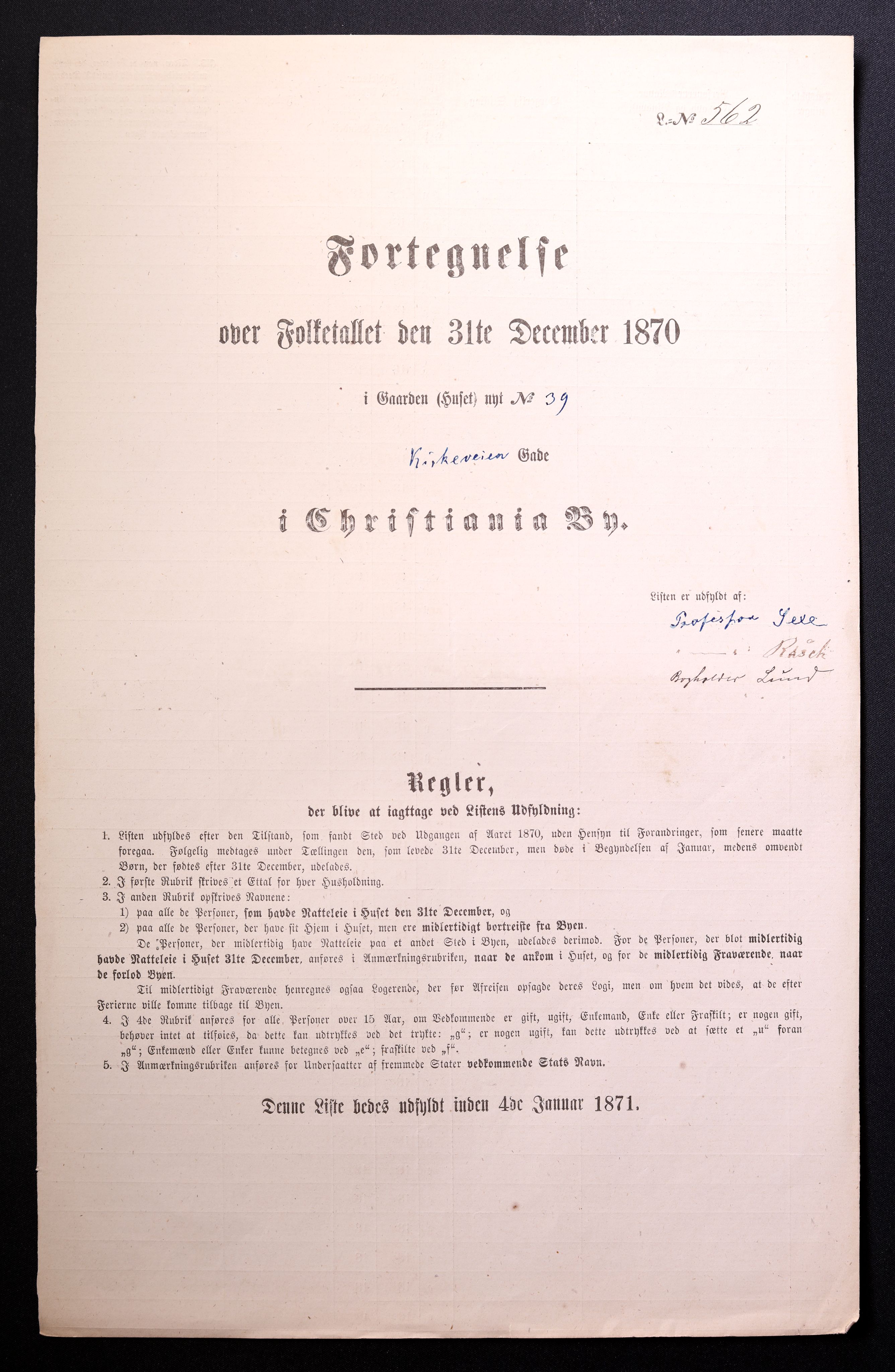 RA, Folketelling 1870 for 0301 Kristiania kjøpstad, 1870, s. 1554