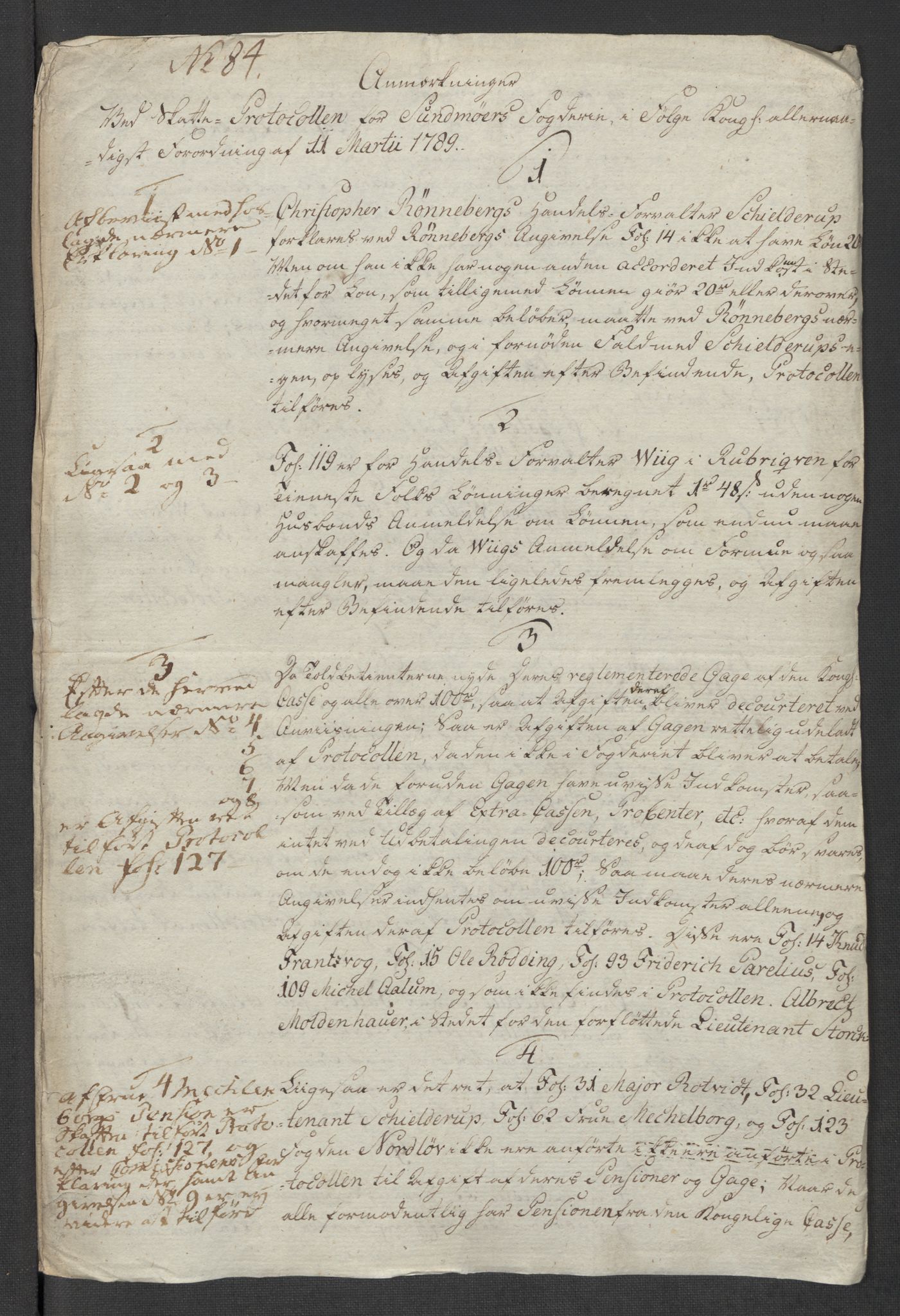 Rentekammeret inntil 1814, Reviderte regnskaper, Mindre regnskaper, AV/RA-EA-4068/Rf/Rfe/L0049: Sunnhordland og Hardanger fogderi, Sunnmøre fogderi, 1789, s. 321