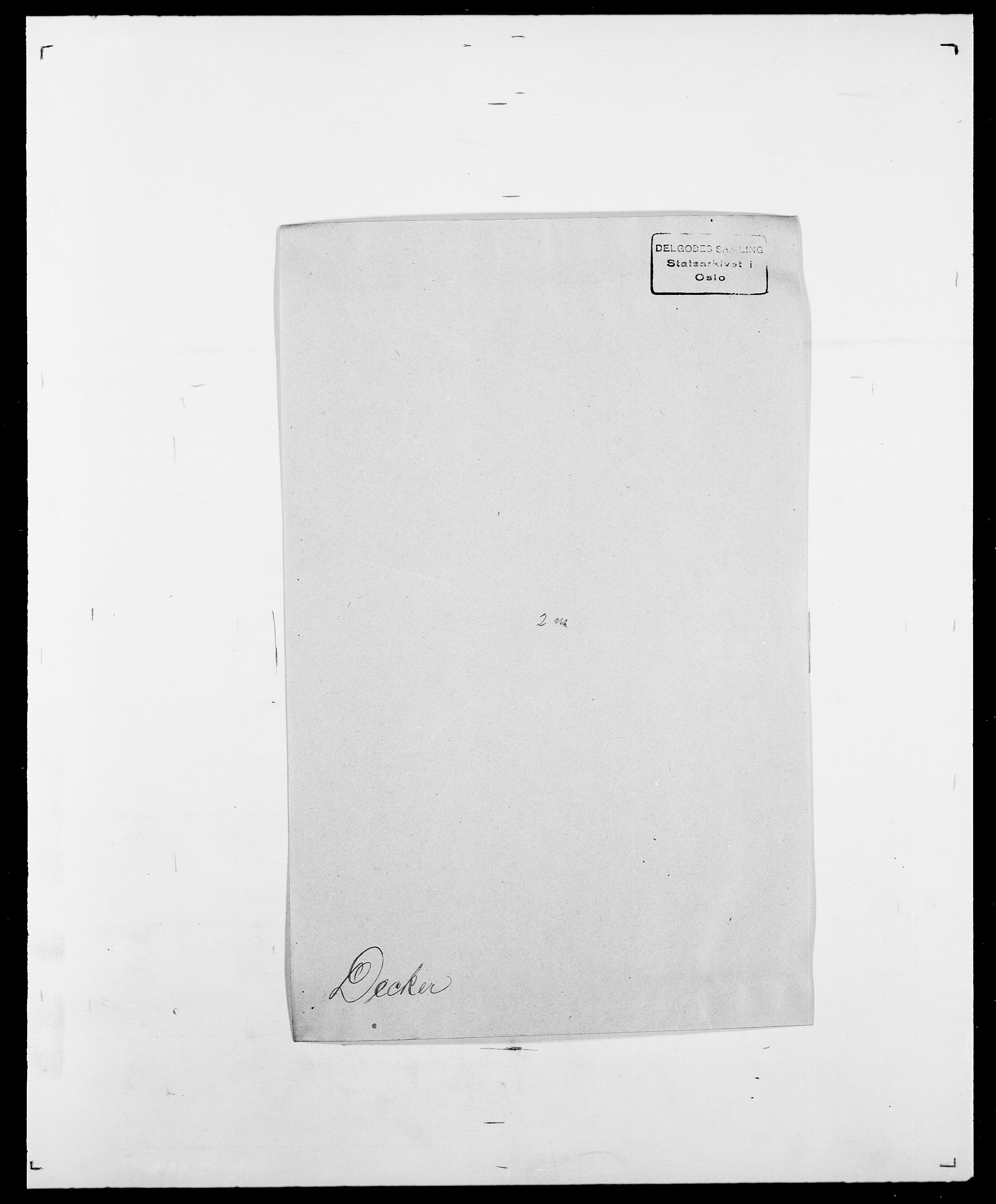 Delgobe, Charles Antoine - samling, SAO/PAO-0038/D/Da/L0009: Dahl - v. Düren, s. 400