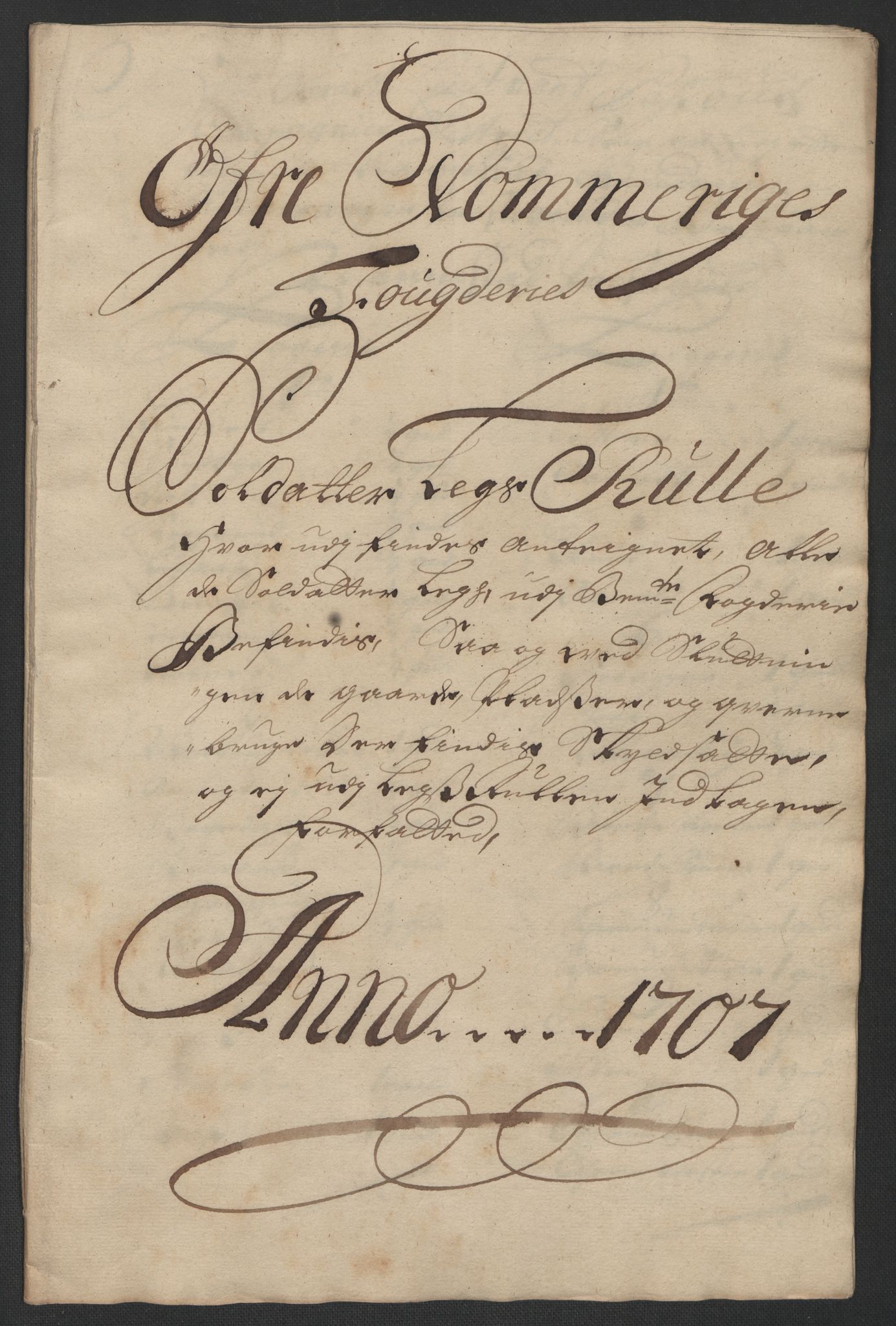 Rentekammeret inntil 1814, Reviderte regnskaper, Fogderegnskap, RA/EA-4092/R12/L0718: Fogderegnskap Øvre Romerike, 1706-1707, s. 408