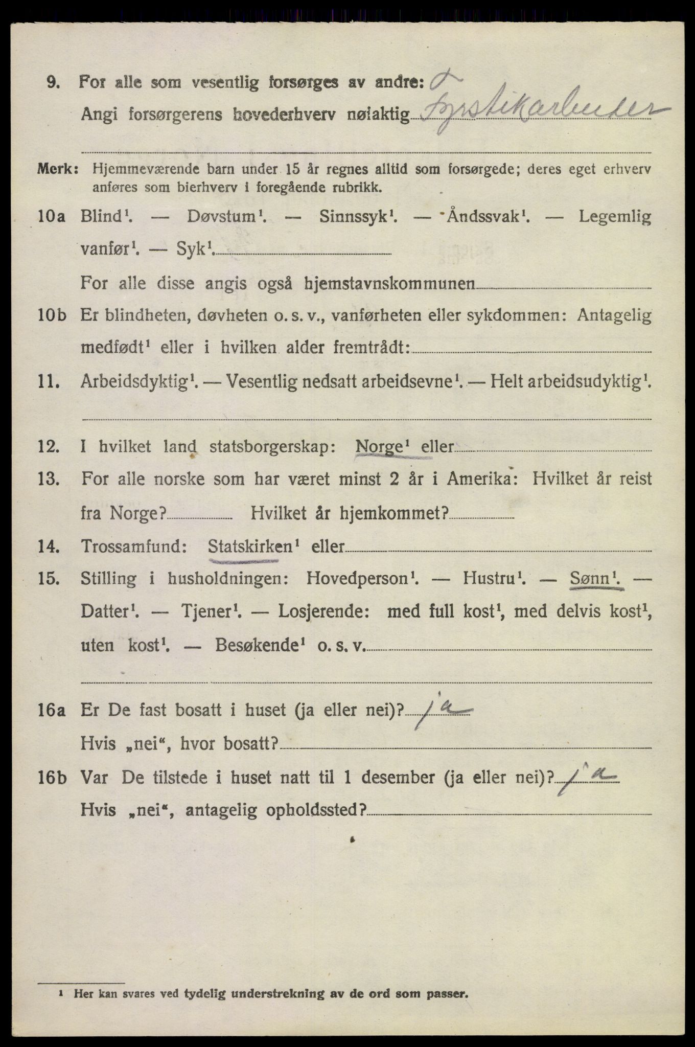 SAKO, Folketelling 1920 for 0726 Brunlanes herred, 1920, s. 6072