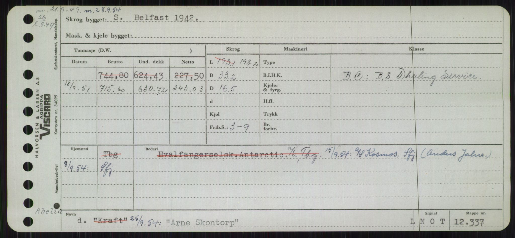 Sjøfartsdirektoratet med forløpere, Skipsmålingen, RA/S-1627/H/Hb/L0001: Fartøy, A-D, s. 73