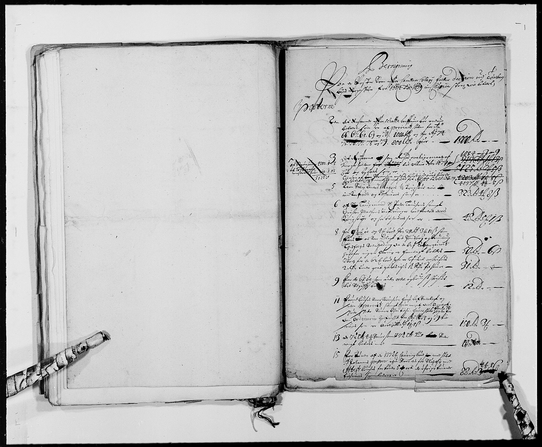 Rentekammeret inntil 1814, Reviderte regnskaper, Byregnskaper, RA/EA-4066/R/Rh/L0158: [H1] Kontribusjonsregnskap, 1664-1692, s. 50