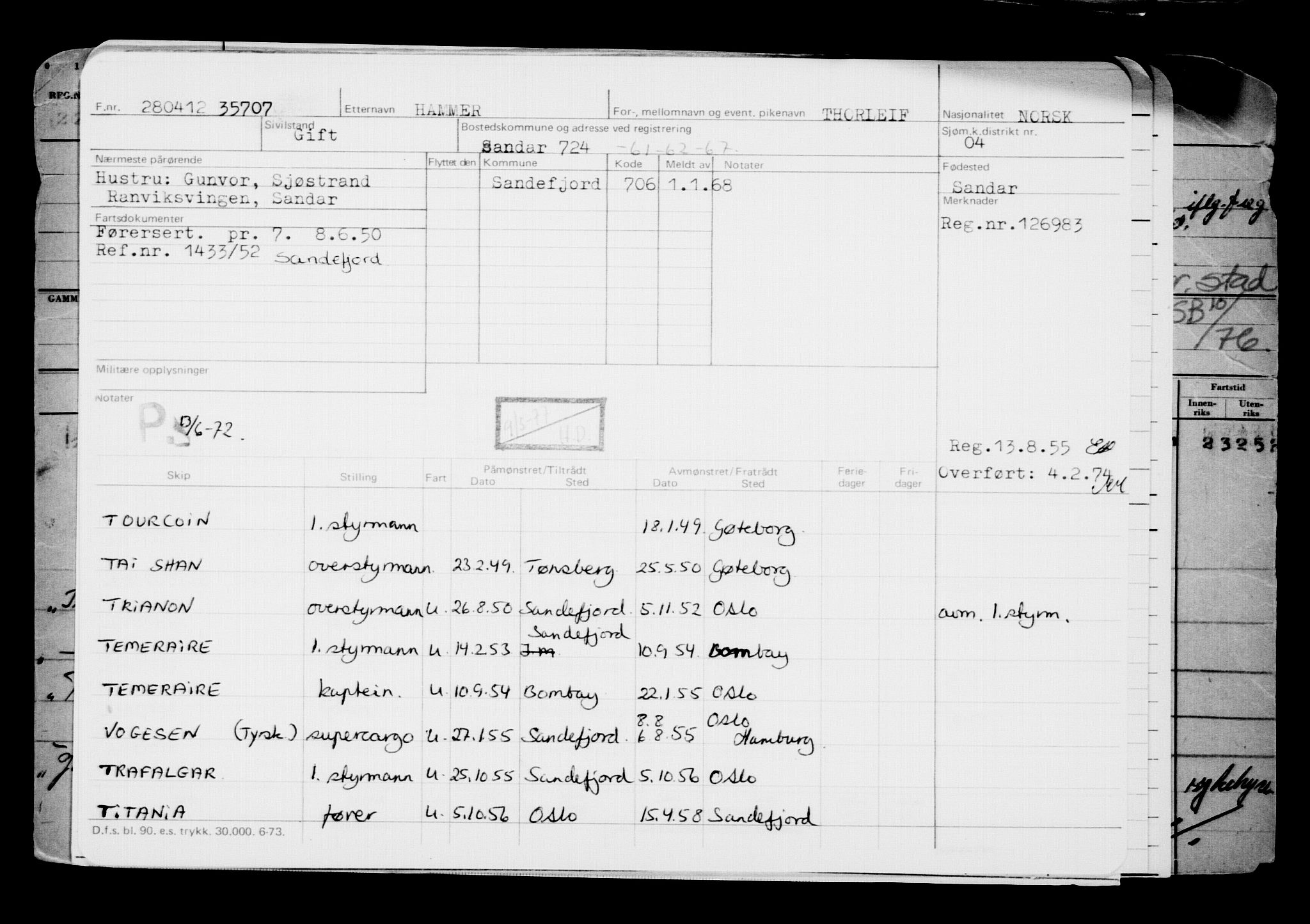 Direktoratet for sjømenn, AV/RA-S-3545/G/Gb/L0104: Hovedkort, 1912, s. 169