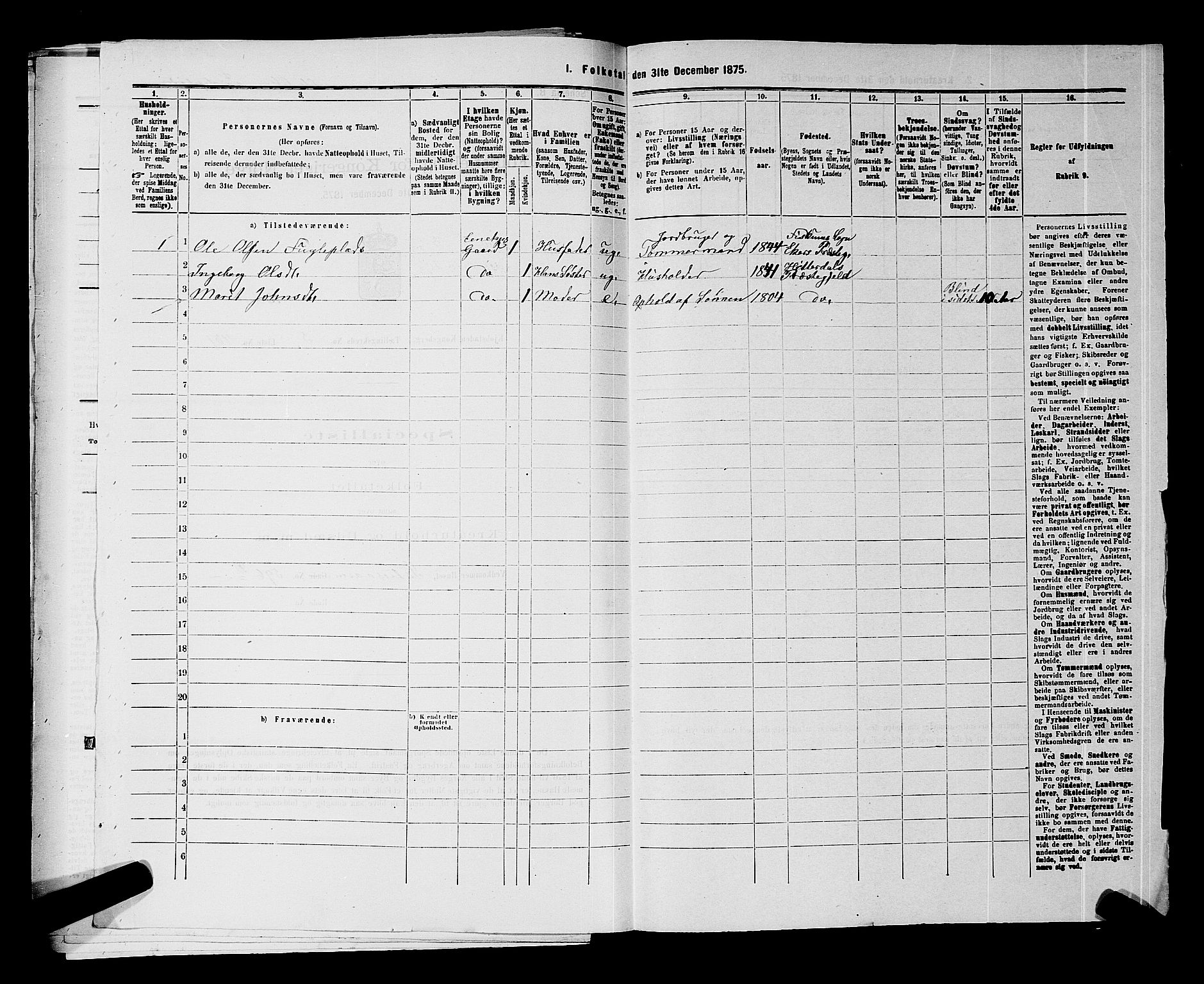 SAKO, Folketelling 1875 for 0604B Kongsberg prestegjeld, Kongsberg kjøpstad, 1875, s. 971