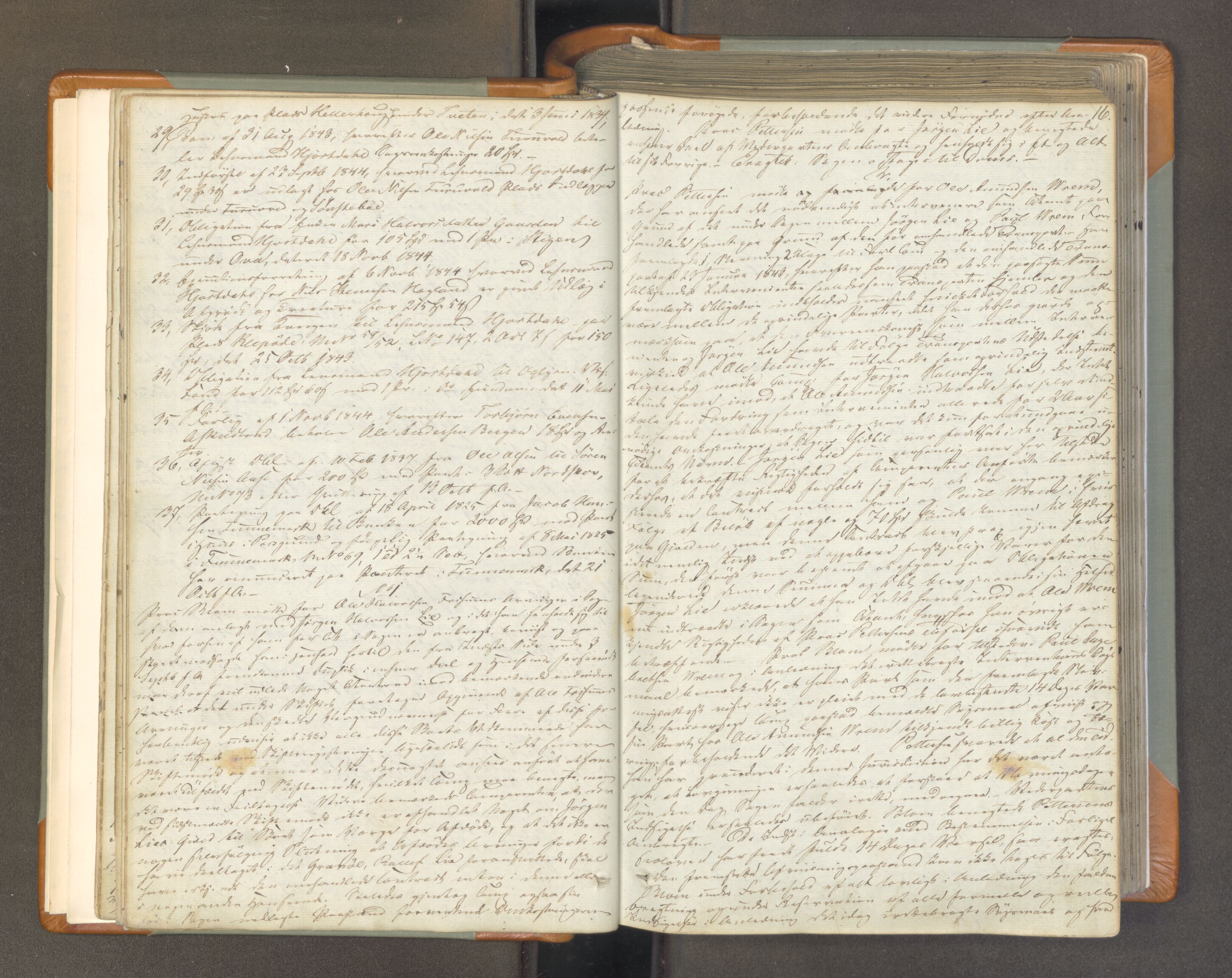 Nedre Telemark sorenskriveri, AV/SAKO-A-135/F/Fa/L0043: Tingbok, 1845-1850, s. 15b-16a
