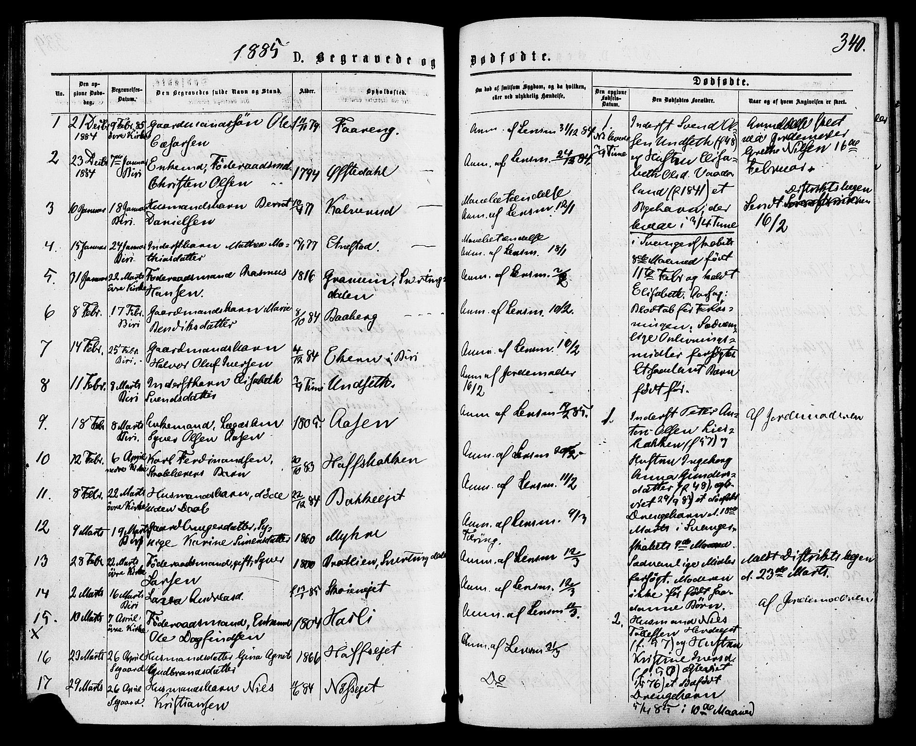 Biri prestekontor, AV/SAH-PREST-096/H/Ha/Haa/L0006: Ministerialbok nr. 6, 1877-1886, s. 340