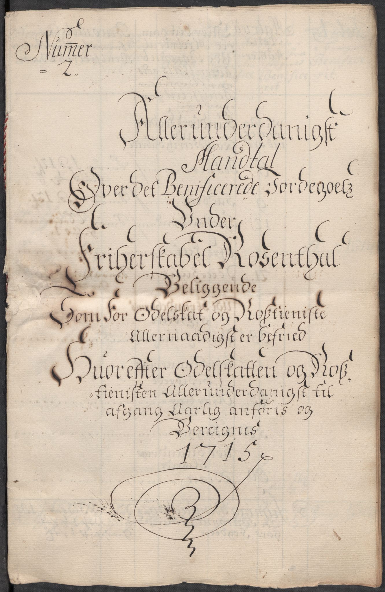 Rentekammeret inntil 1814, Reviderte regnskaper, Fogderegnskap, AV/RA-EA-4092/R49/L3139: Fogderegnskap Rosendal Baroni, 1715-1717, s. 72