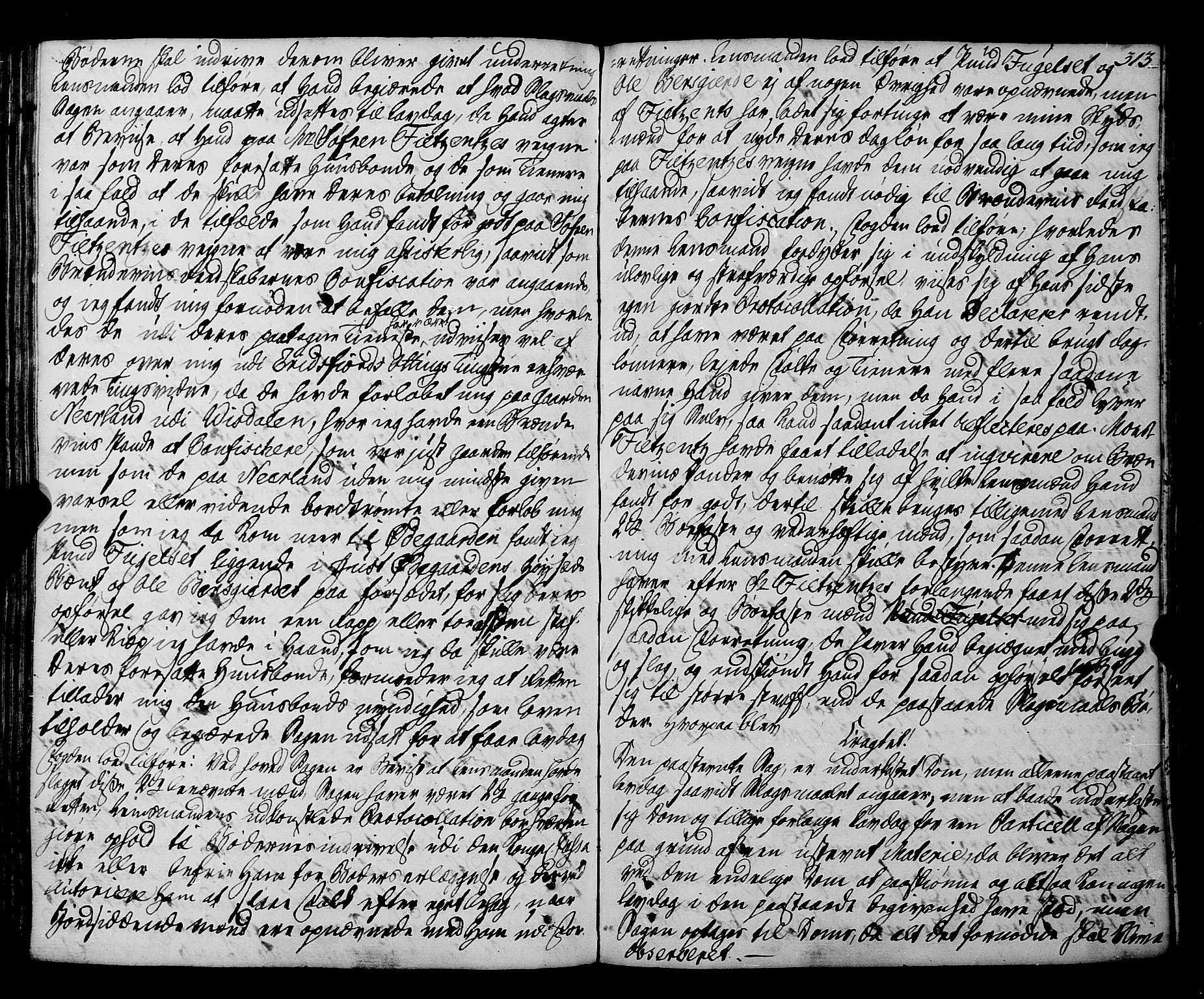 Romsdal sorenskriveri, SAT/A-4149/1/1/1A/L0015: Tingbok, 1765-1775, s. 312b-313a