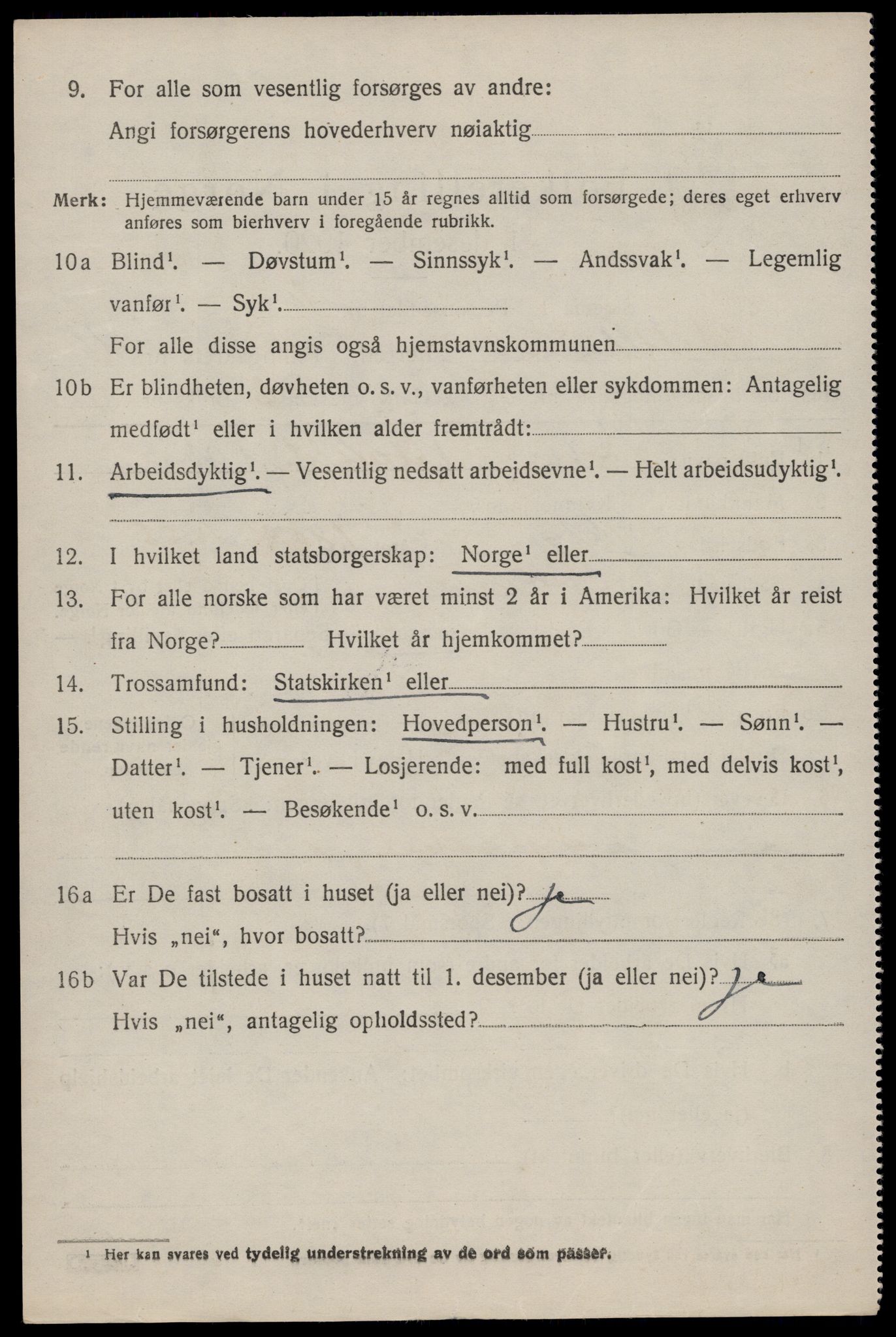 SAST, Folketelling 1920 for 1126 Hetland herred, 1920, s. 23570