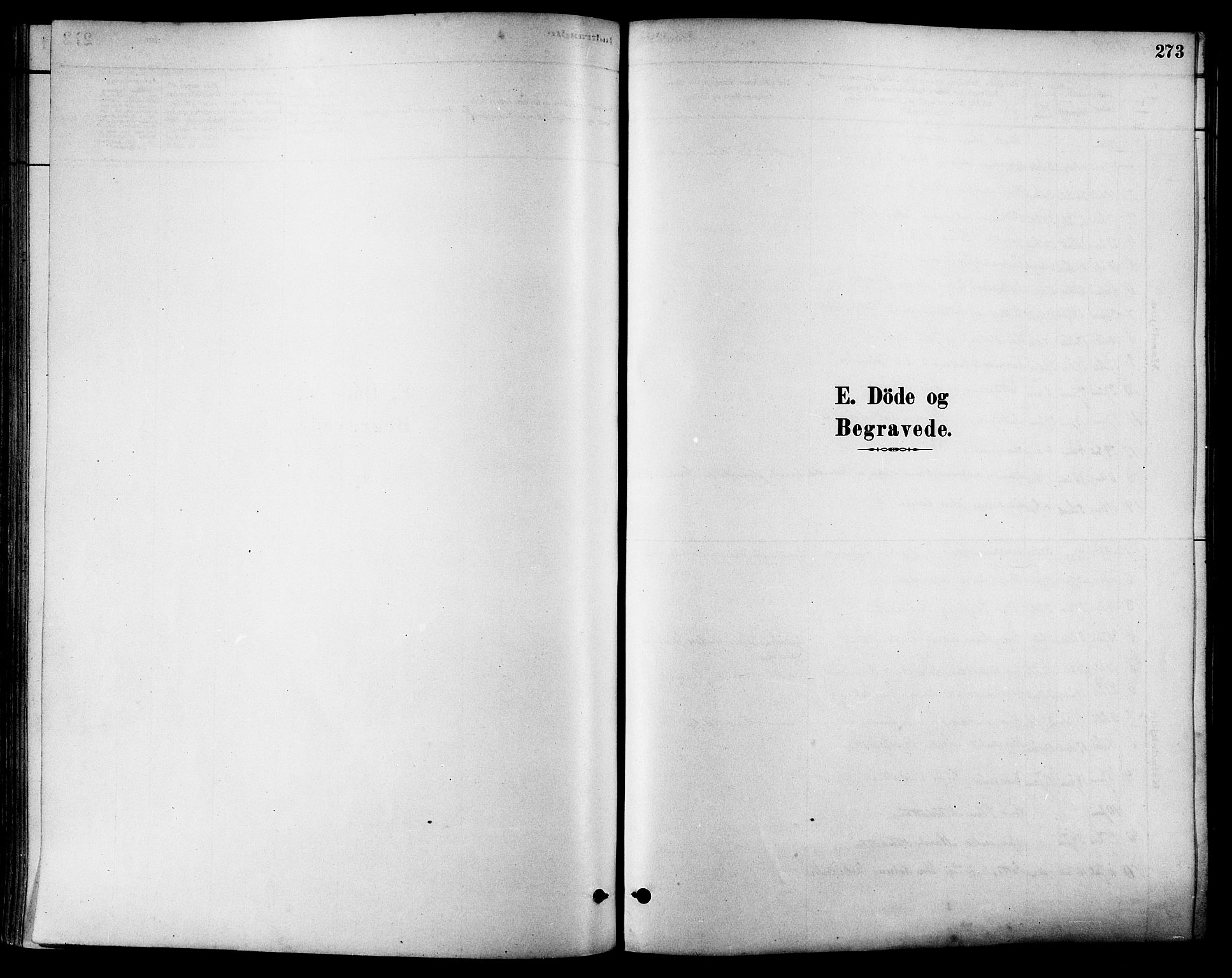 Ministerialprotokoller, klokkerbøker og fødselsregistre - Sør-Trøndelag, SAT/A-1456/630/L0496: Ministerialbok nr. 630A09, 1879-1895, s. 273