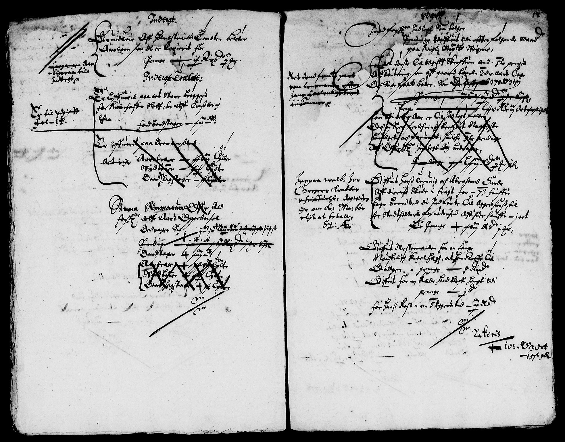 Rentekammeret inntil 1814, Reviderte regnskaper, Lensregnskaper, AV/RA-EA-5023/R/Rb/Rbo/L0031: Tønsberg len, 1651-1654