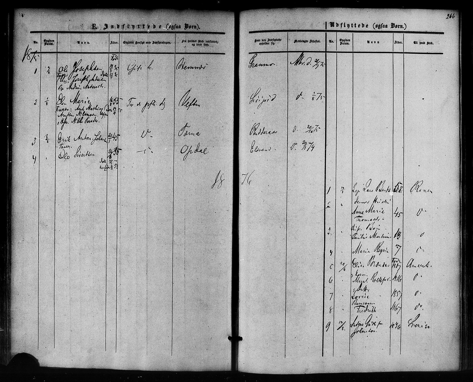 Ministerialprotokoller, klokkerbøker og fødselsregistre - Nordland, SAT/A-1459/823/L0324: Ministerialbok nr. 823A01, 1860-1878, s. 266