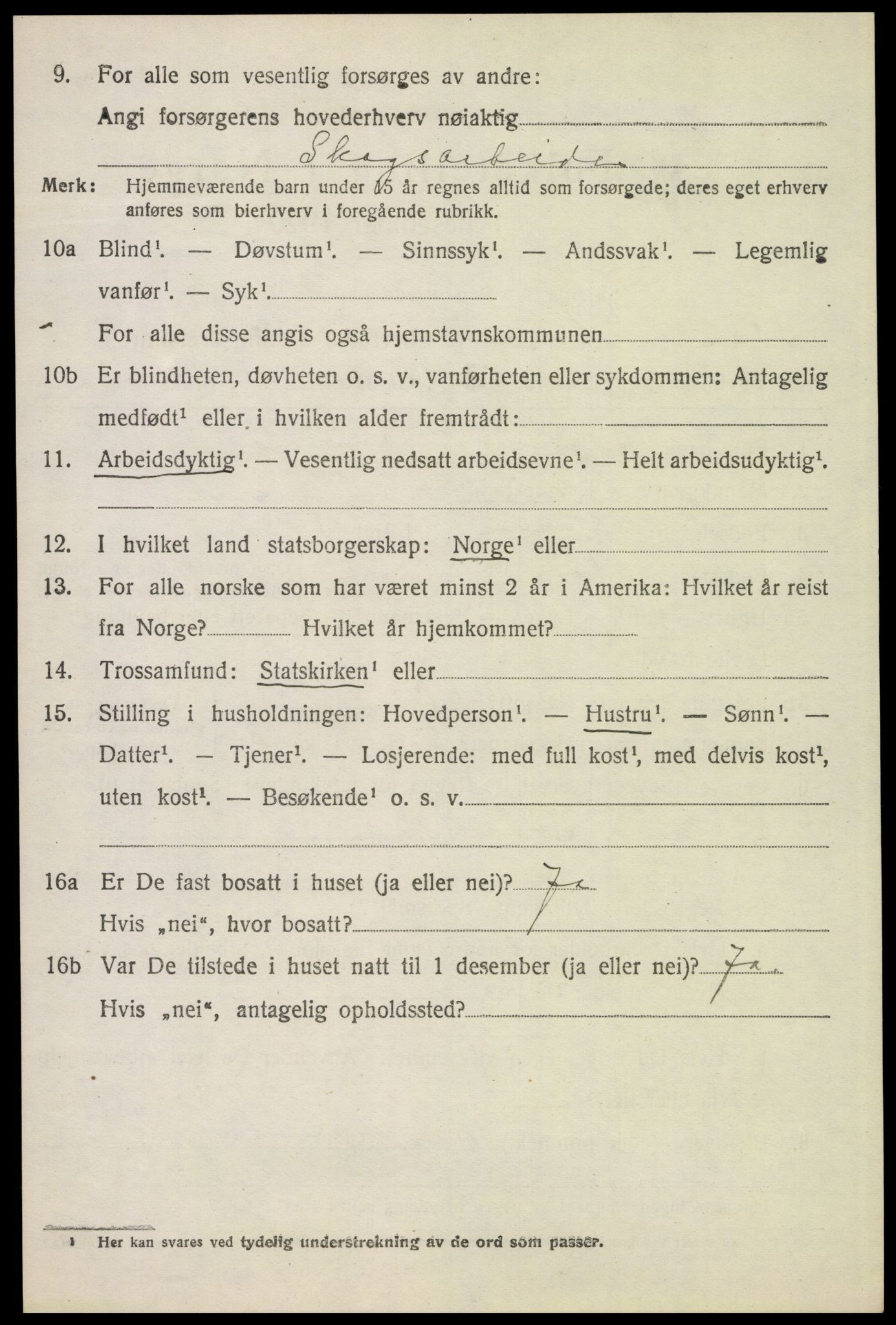 SAH, Folketelling 1920 for 0430 Stor-Elvdal herred, 1920, s. 2677