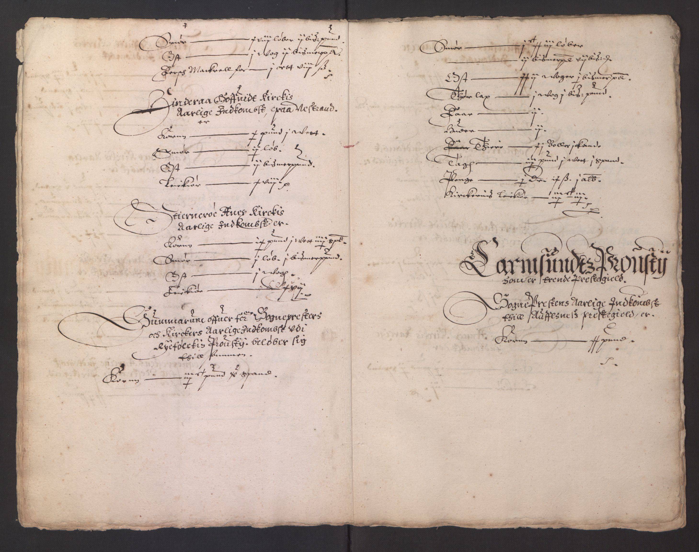 Stattholderembetet 1572-1771, AV/RA-EA-2870/Ek/L0014/0002: Jordebøker til utlikning av rosstjeneste 1624-1626: / Kirke- og prestebolsinntekter i Stavanger bispedømme, 1625, s. 12