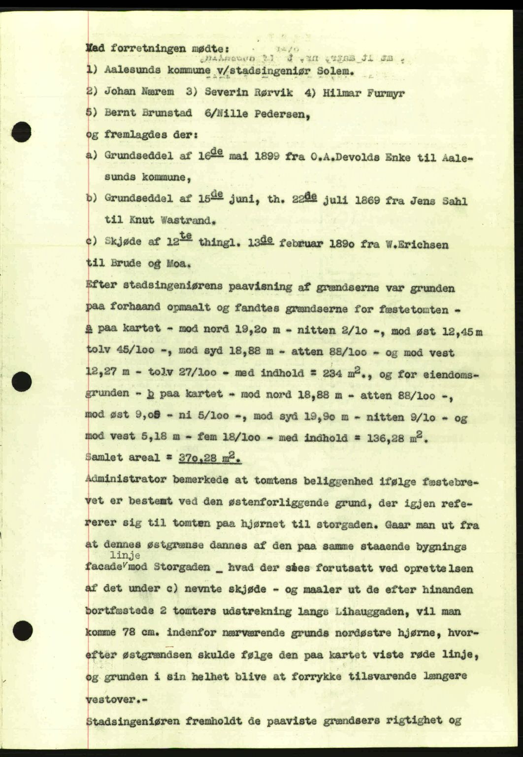 Ålesund byfogd, AV/SAT-A-4384: Pantebok nr. 34 II, 1938-1940, Dagboknr: 1112/1939