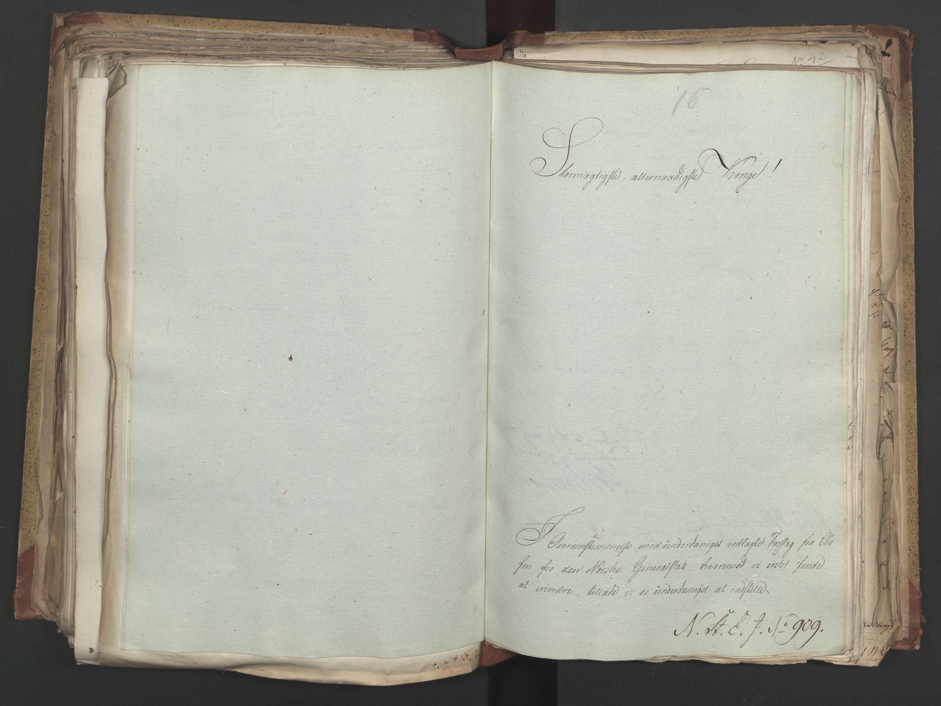 Statsrådsavdelingen i Stockholm, AV/RA-S-1003/D/Da/L0004: Regjeringsinnstillinger nr. 788-999, 1815, s. 294