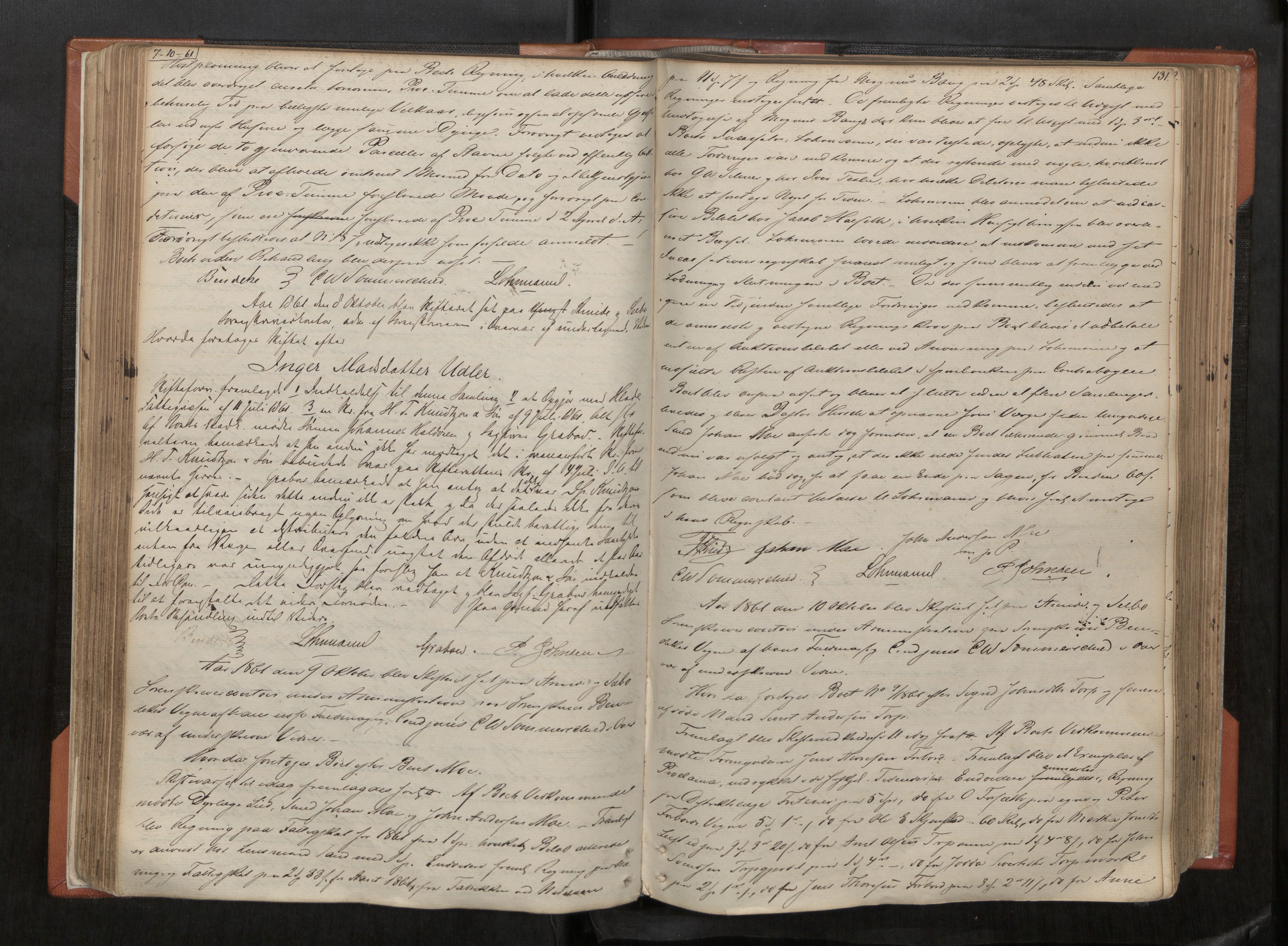 Strinda og Selbu sorenskriveri, AV/SAT-A-0015/3/3B/L0003: Skifteforhandlingsprot. 3 3, 1856-1874, s. 131