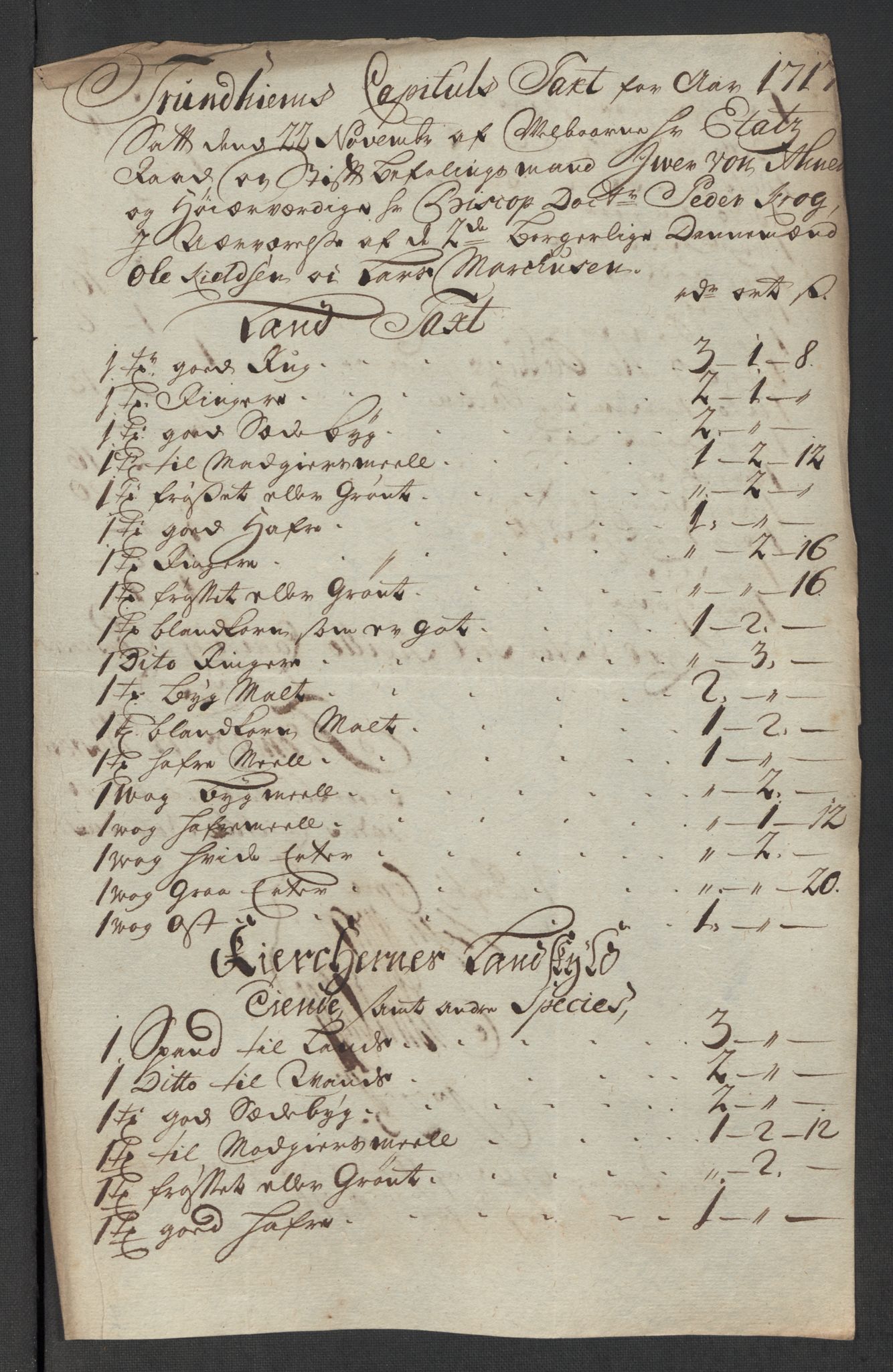 Rentekammeret inntil 1814, Reviderte regnskaper, Fogderegnskap, RA/EA-4092/R60/L3969: Fogderegnskap Orkdal og Gauldal, 1717, s. 234