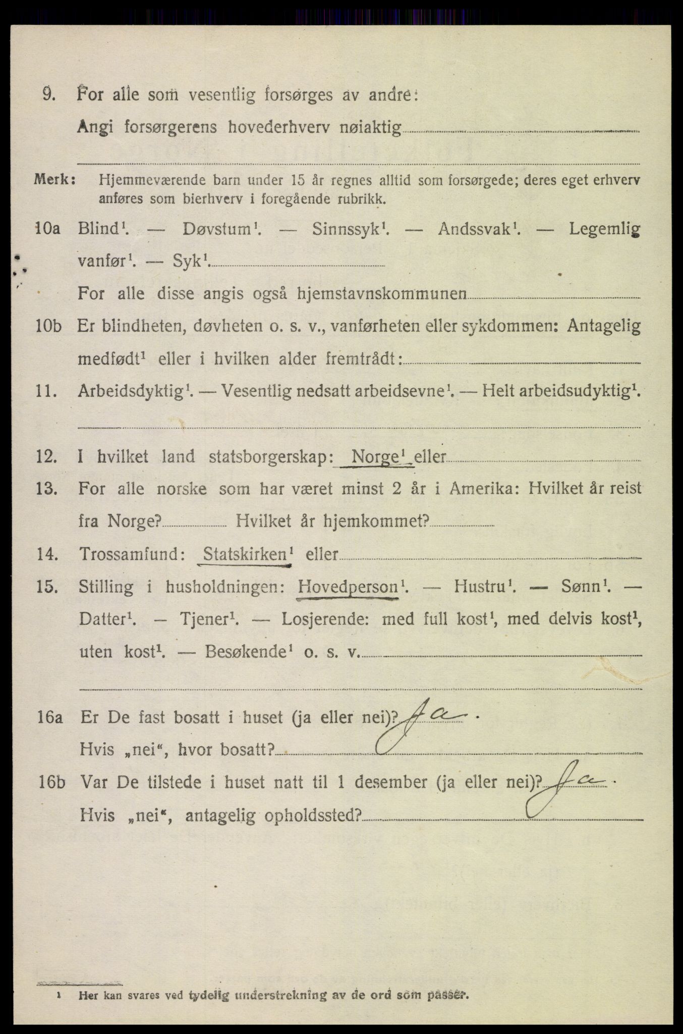 SAH, Folketelling 1920 for 0530 Eina herred, 1920, s. 2741