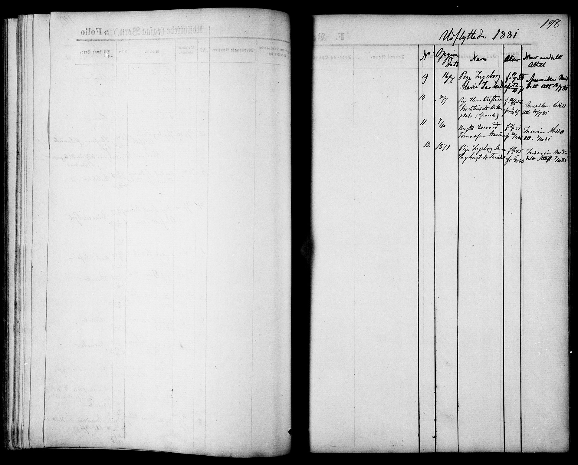 Ministerialprotokoller, klokkerbøker og fødselsregistre - Nord-Trøndelag, SAT/A-1458/744/L0419: Ministerialbok nr. 744A03, 1867-1881, s. 198