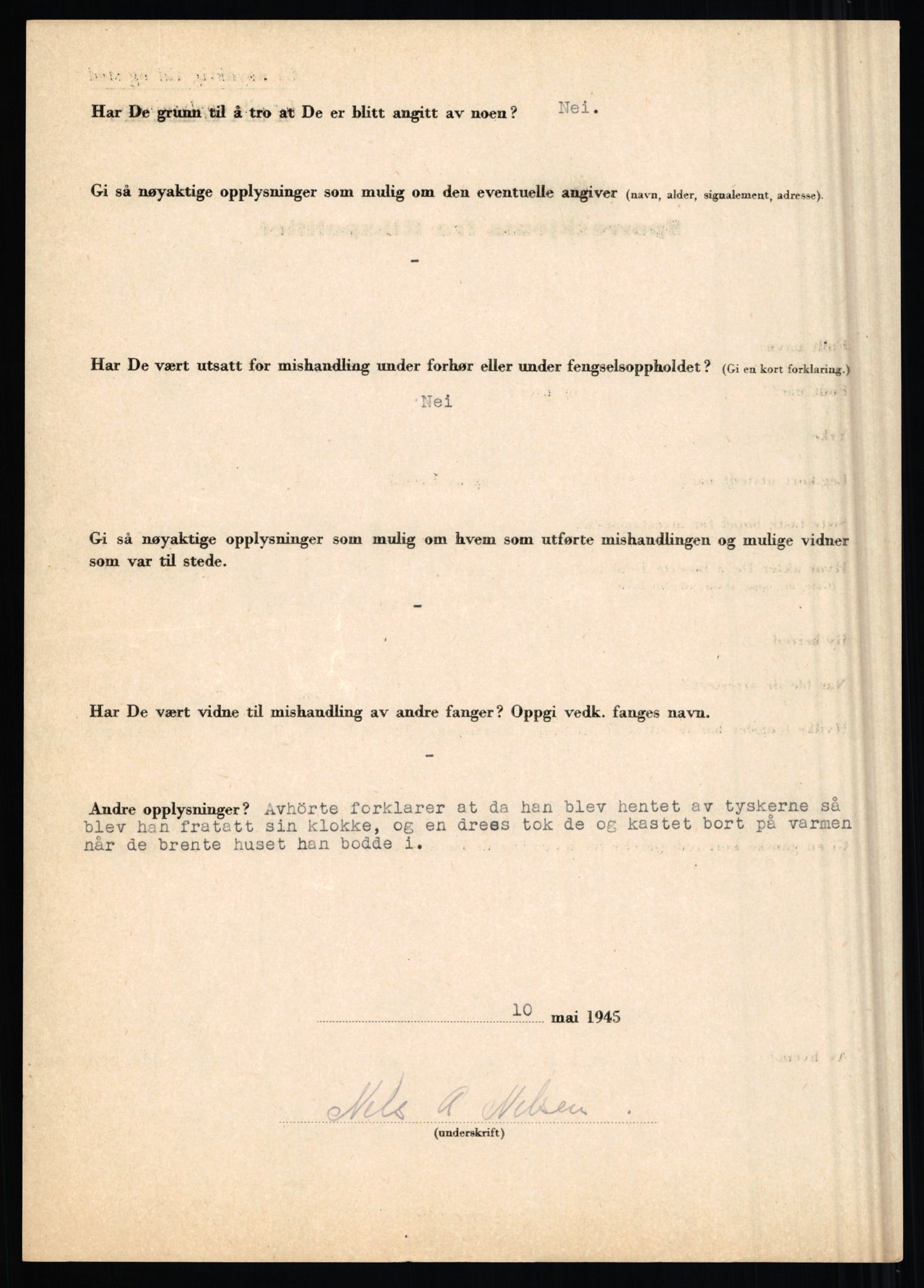 Rikspolitisjefen, AV/RA-S-1560/L/L0012: Mogensen, Øivind - Noraas, Lars, 1940-1945, s. 739