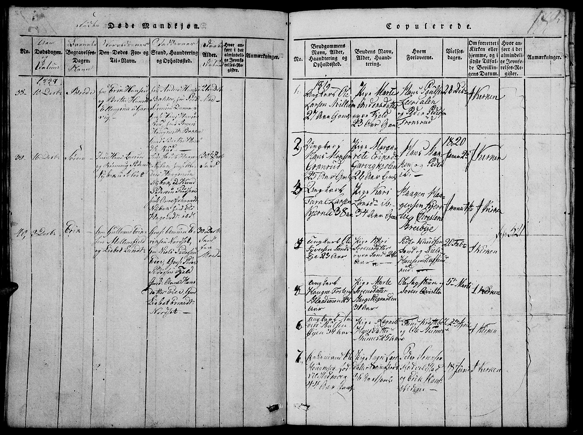 Nord-Odal prestekontor, AV/SAH-PREST-032/H/Ha/Hab/L0001: Klokkerbok nr. 1, 1819-1838, s. 183