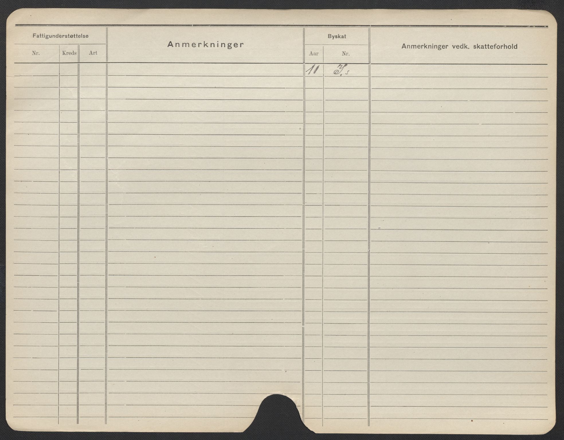 Oslo folkeregister, Registerkort, AV/SAO-A-11715/F/Fa/Fac/L0022: Kvinner, 1906-1914, s. 325b