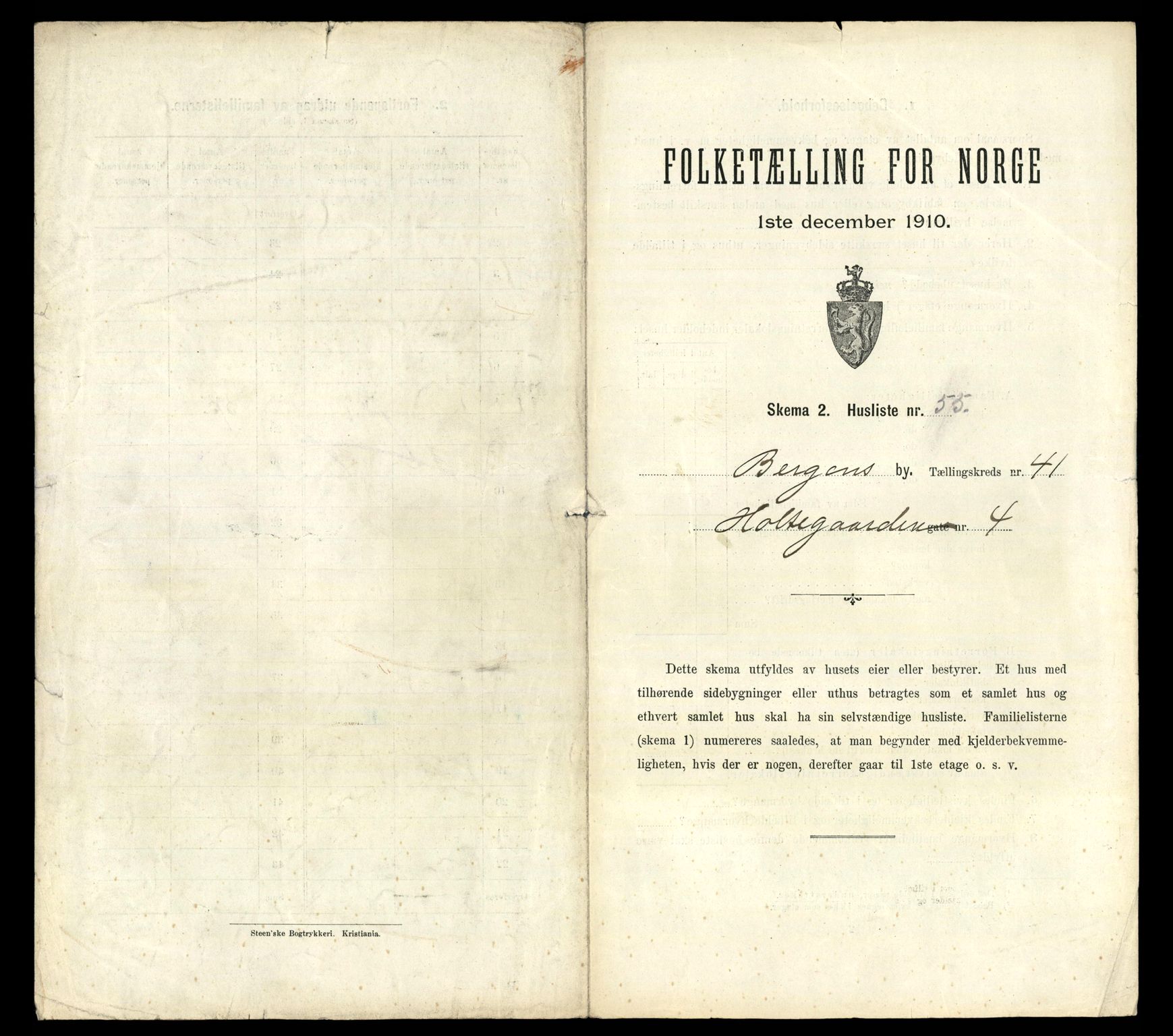 RA, Folketelling 1910 for 1301 Bergen kjøpstad, 1910, s. 14195