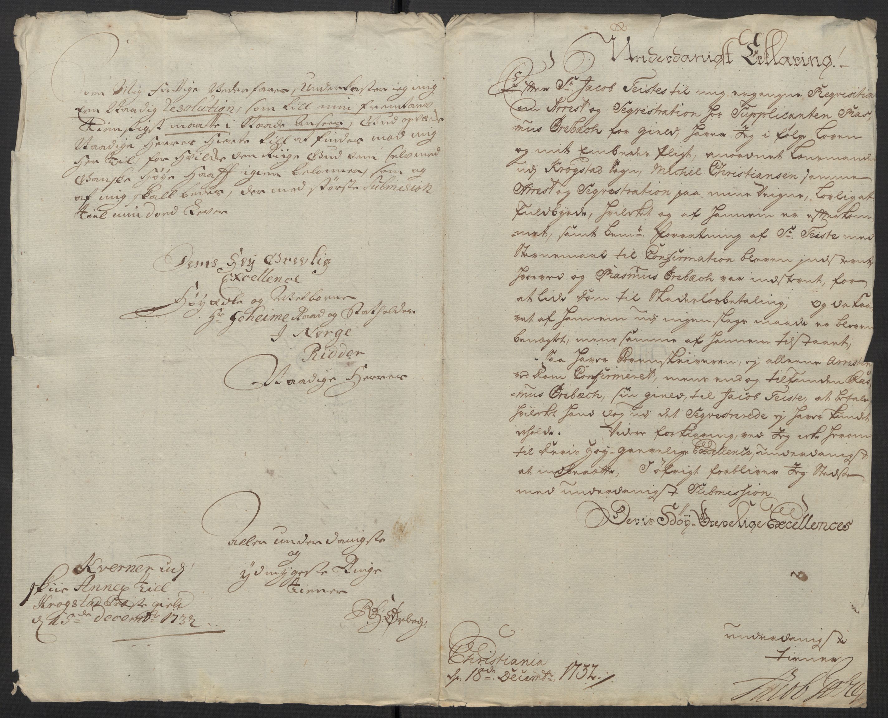 Stattholderembetet 1572-1771, AV/RA-EA-2870/Ef/L0106: Brev fra embetsmenn og andre, 1730-1732, s. 391