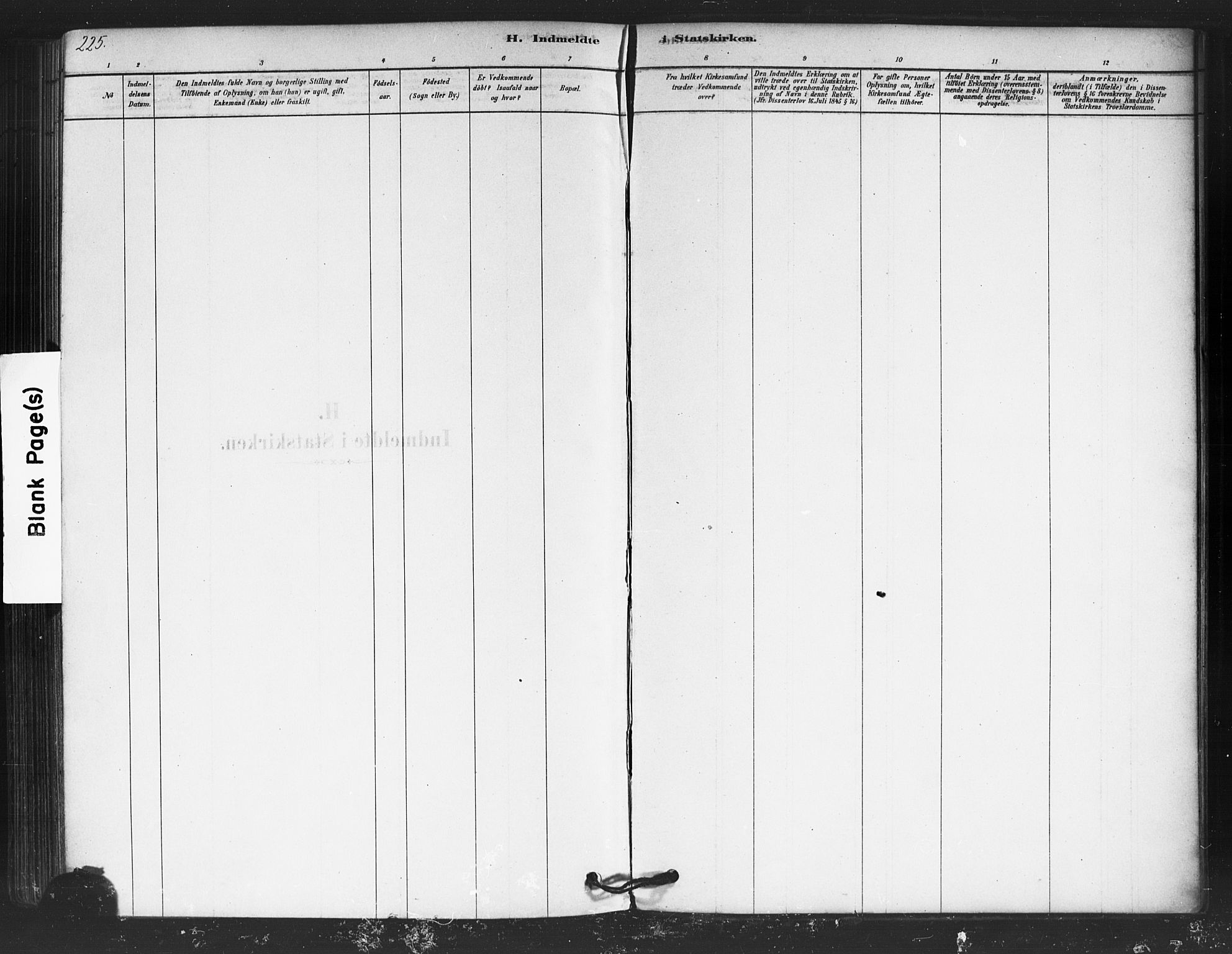 Trøgstad prestekontor Kirkebøker, SAO/A-10925/F/Fb/L0001: Ministerialbok nr. II 1, 1878-1902, s. 225