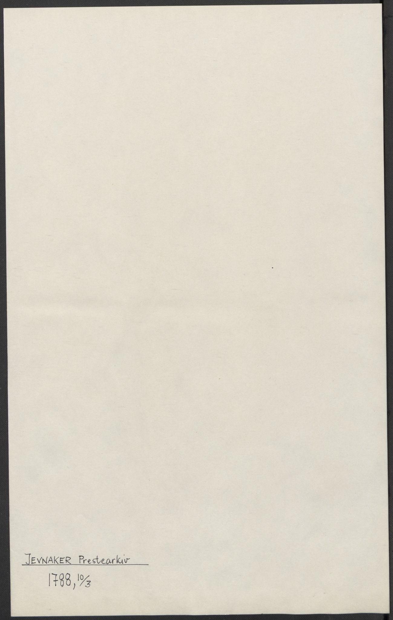 Riksarkivets diplomsamling, RA/EA-5965/F15/L0014: Prestearkiv - Oppland, 1696-1879, s. 149