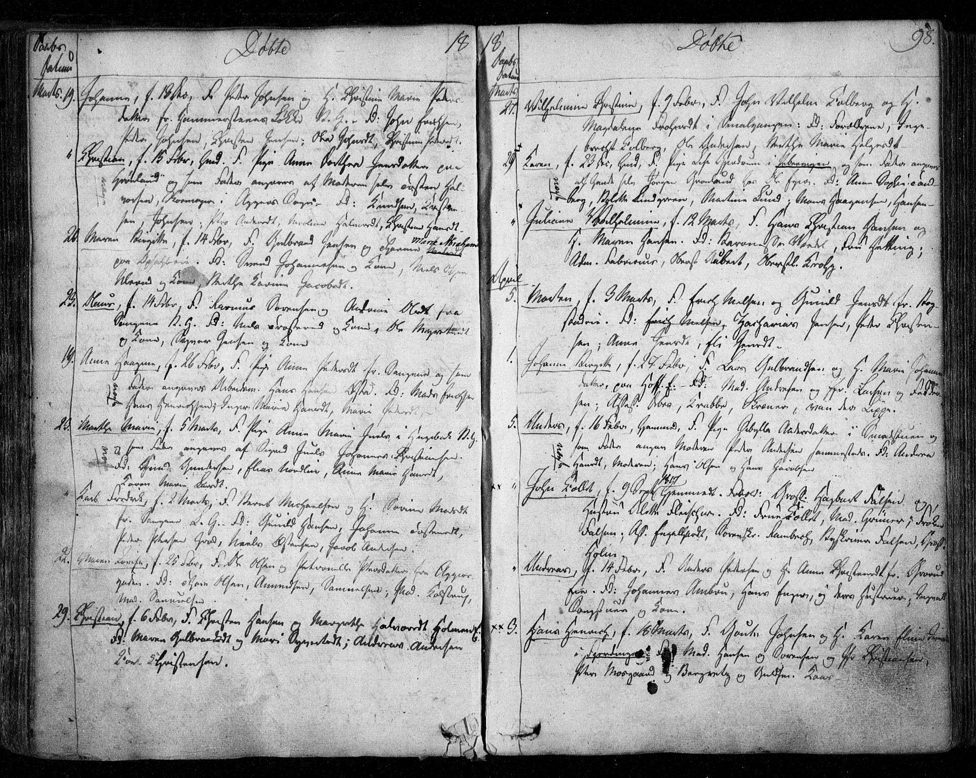 Aker prestekontor kirkebøker, AV/SAO-A-10861/F/L0011: Ministerialbok nr. 11, 1810-1819, s. 98