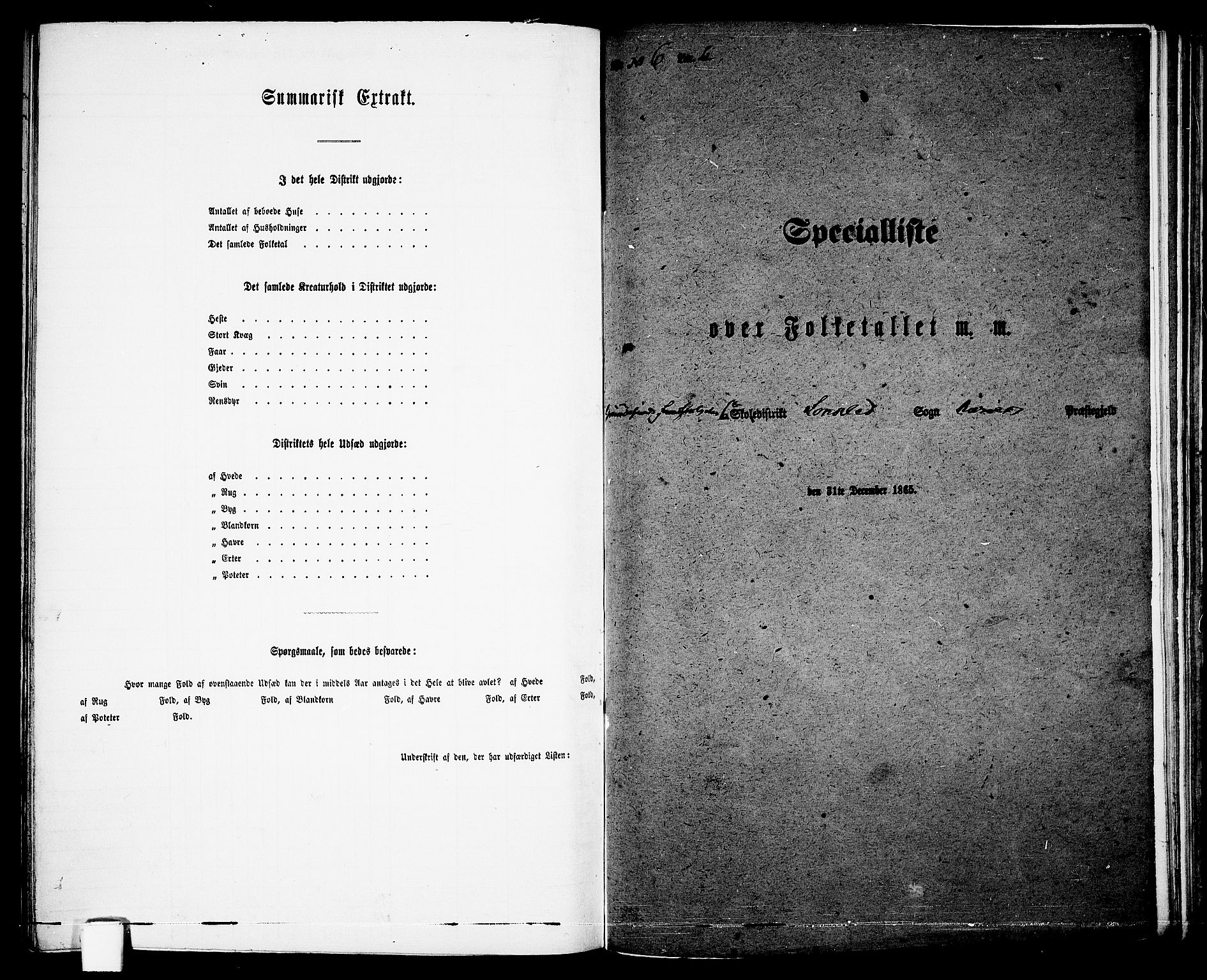 RA, Folketelling 1865 for 0913L Risør prestegjeld, Søndeled sokn, 1865, s. 111