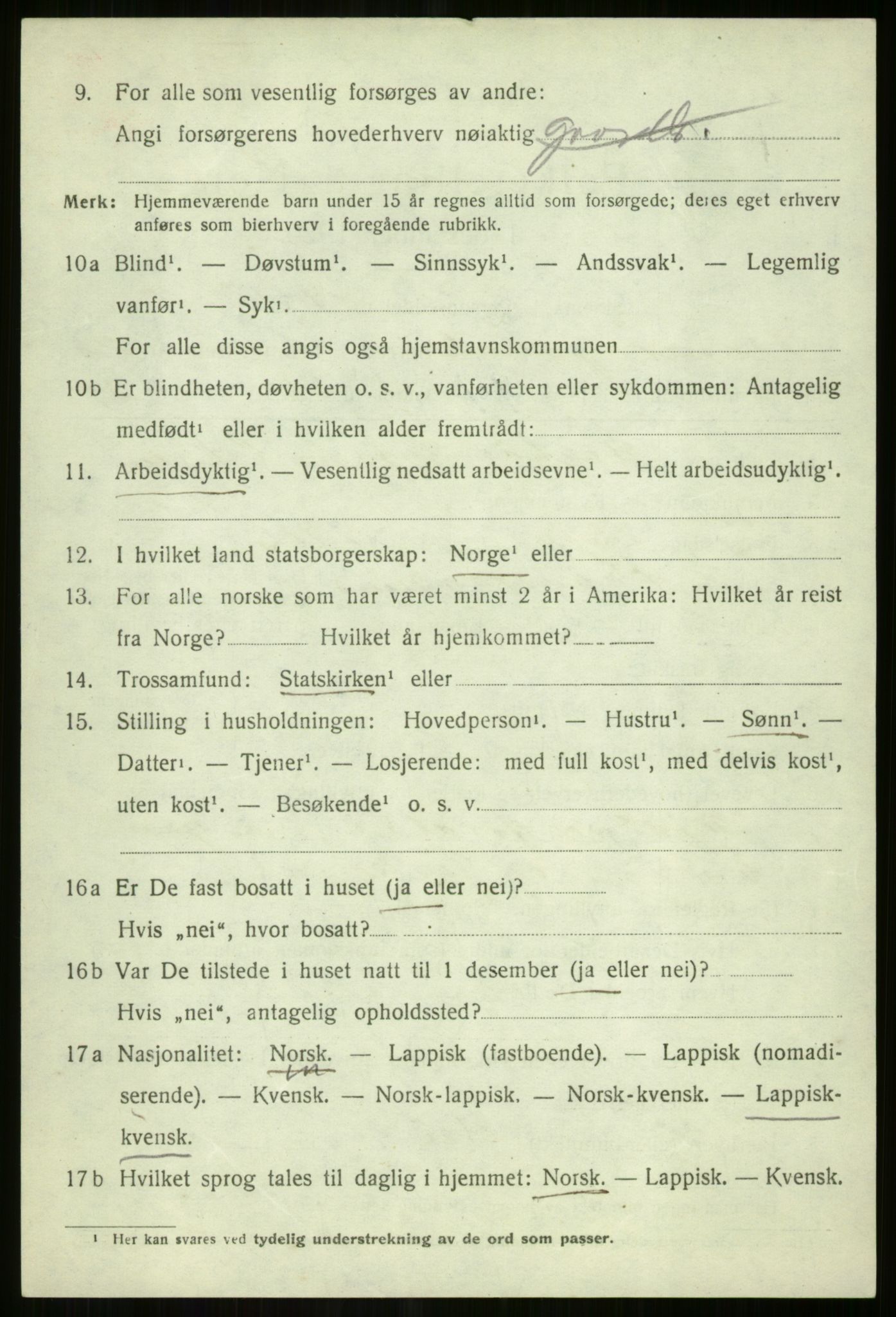 SATØ, Folketelling 1920 for 1934 Tromsøysund herred, 1920, s. 10763