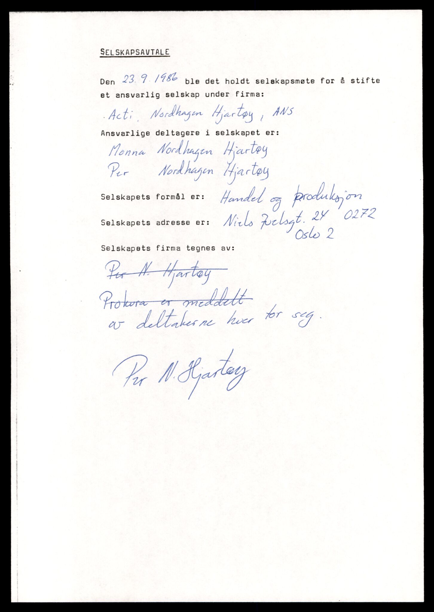 Oslo byfogd, Handelsregisteret, SAT/A-10867/G/Gc/Gca/L0007: Ikke konverterte foretak, Act-Adc, 1890-1990, s. 9