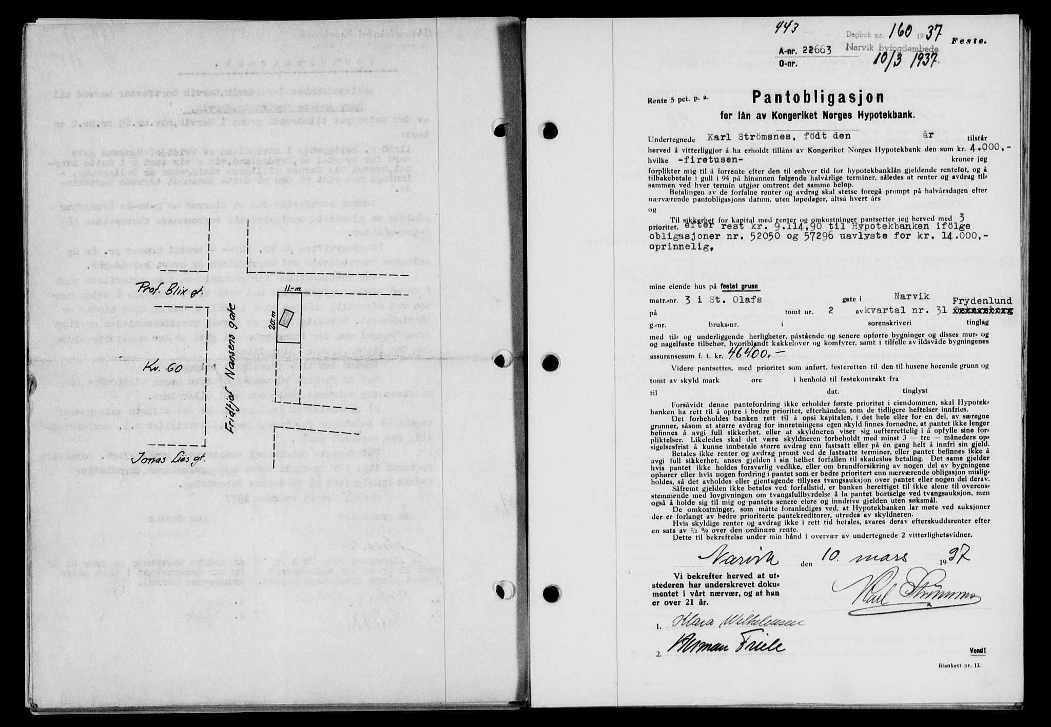 Narvik sorenskriveri, SAT/A-0002/1/2/2C/2Ca/L0011: Pantebok nr. 14, 1935-1937, Tingl.dato: 10.03.1937