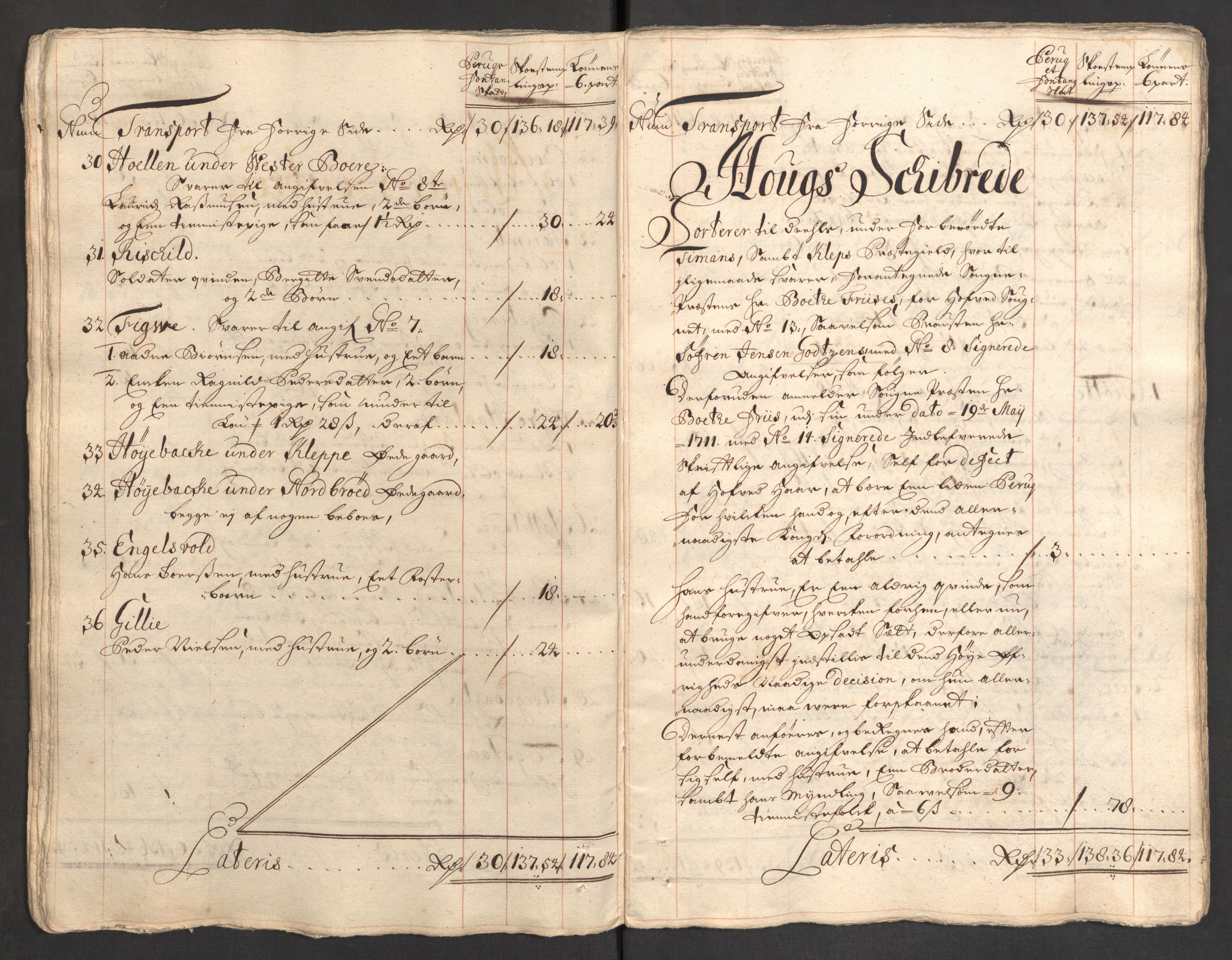 Rentekammeret inntil 1814, Reviderte regnskaper, Fogderegnskap, AV/RA-EA-4092/R46/L2735: Fogderegnskap Jæren og Dalane, 1711, s. 254