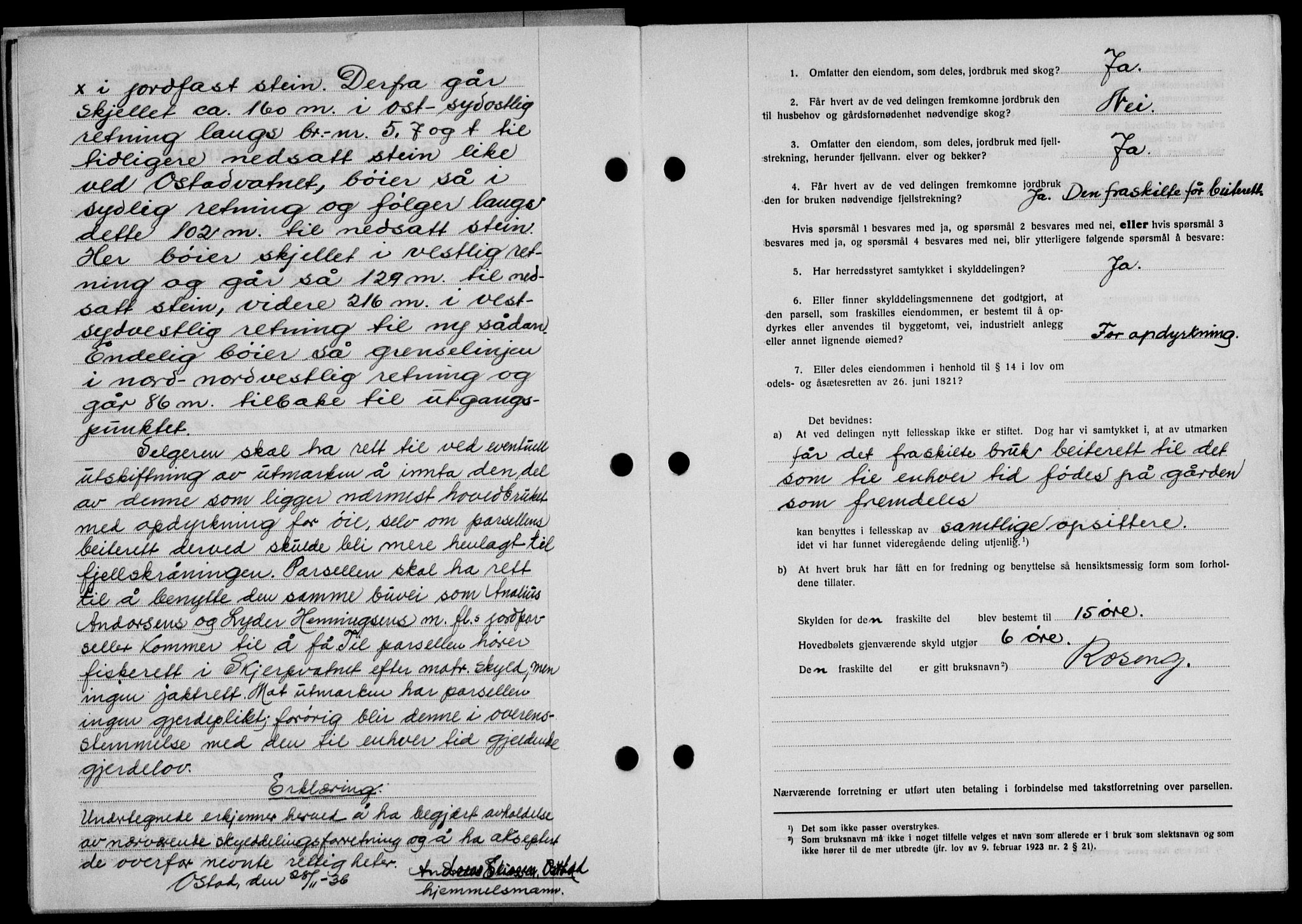 Lofoten sorenskriveri, SAT/A-0017/1/2/2C/L0002a: Pantebok nr. 2a, 1937-1937, Dagboknr: 517/1937