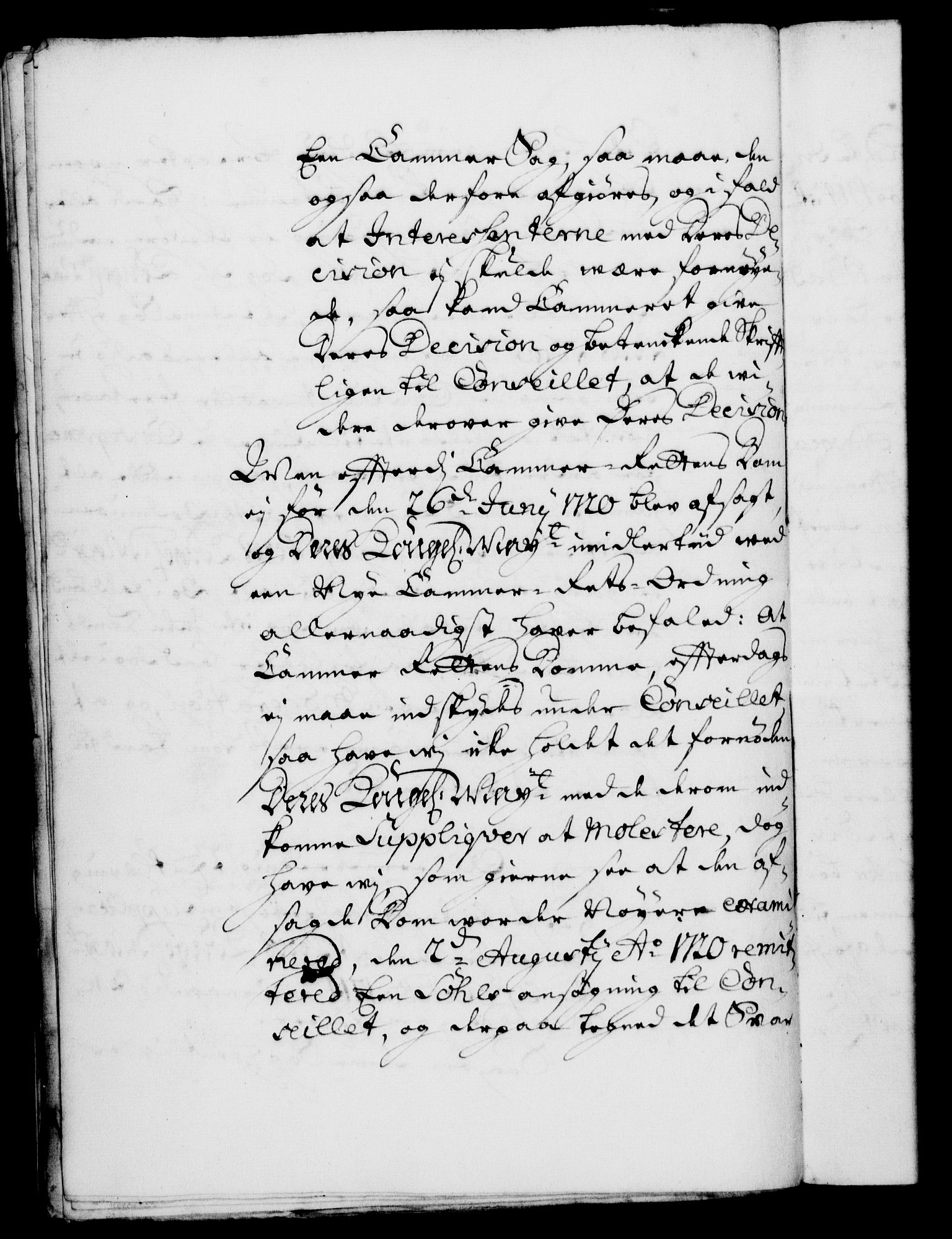 Rentekammeret, Kammerkanselliet, AV/RA-EA-3111/G/Gf/Gfa/L0004: Norsk relasjons- og resolusjonsprotokoll (merket RK 52.4), 1721, s. 176