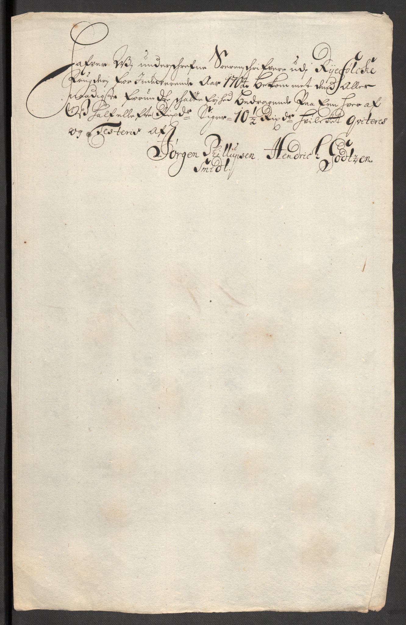 Rentekammeret inntil 1814, Reviderte regnskaper, Fogderegnskap, RA/EA-4092/R47/L2860: Fogderegnskap Ryfylke, 1703-1705, s. 225