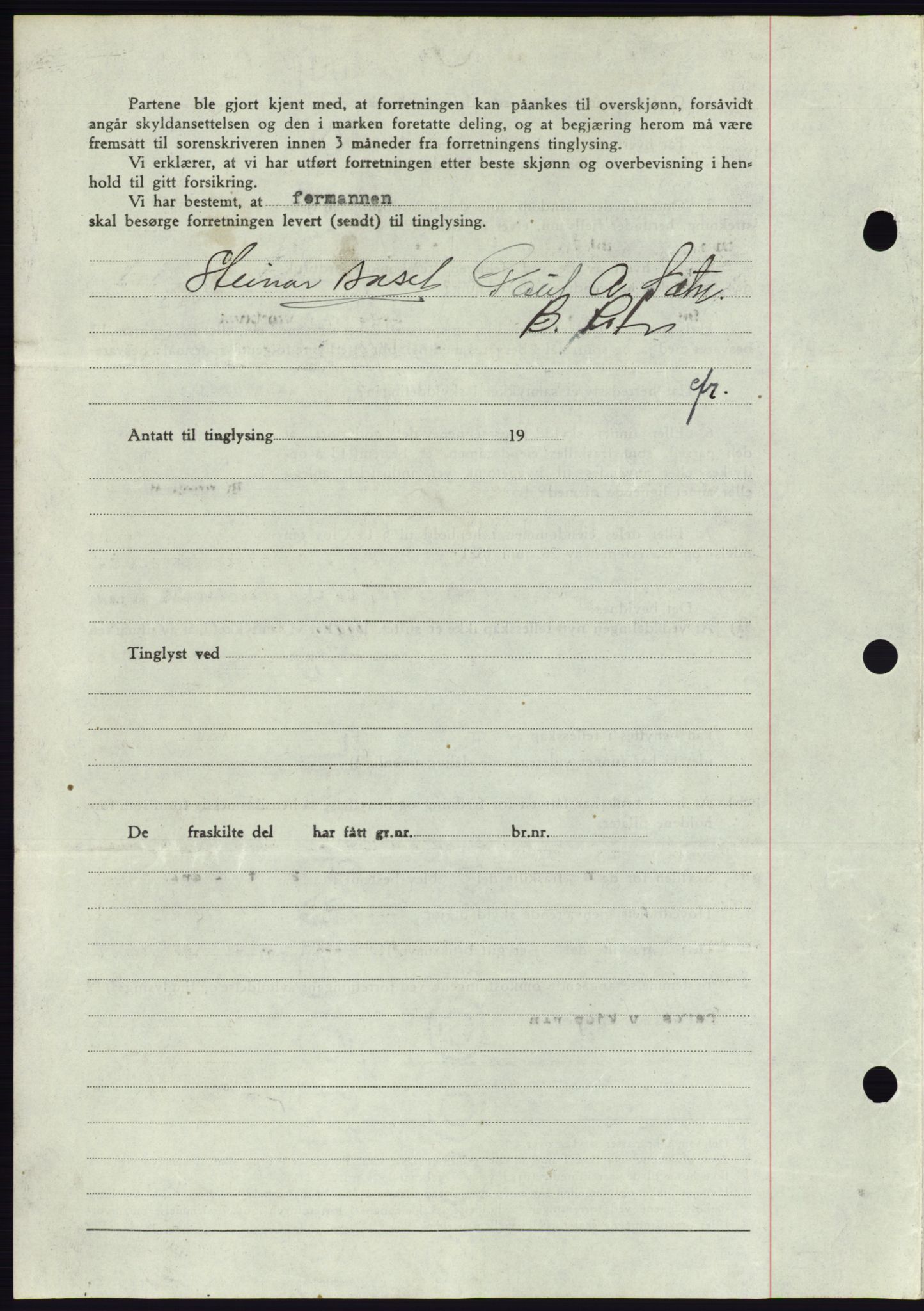 Søre Sunnmøre sorenskriveri, AV/SAT-A-4122/1/2/2C/L0076: Pantebok nr. 2A, 1943-1944, Dagboknr: 1048/1944