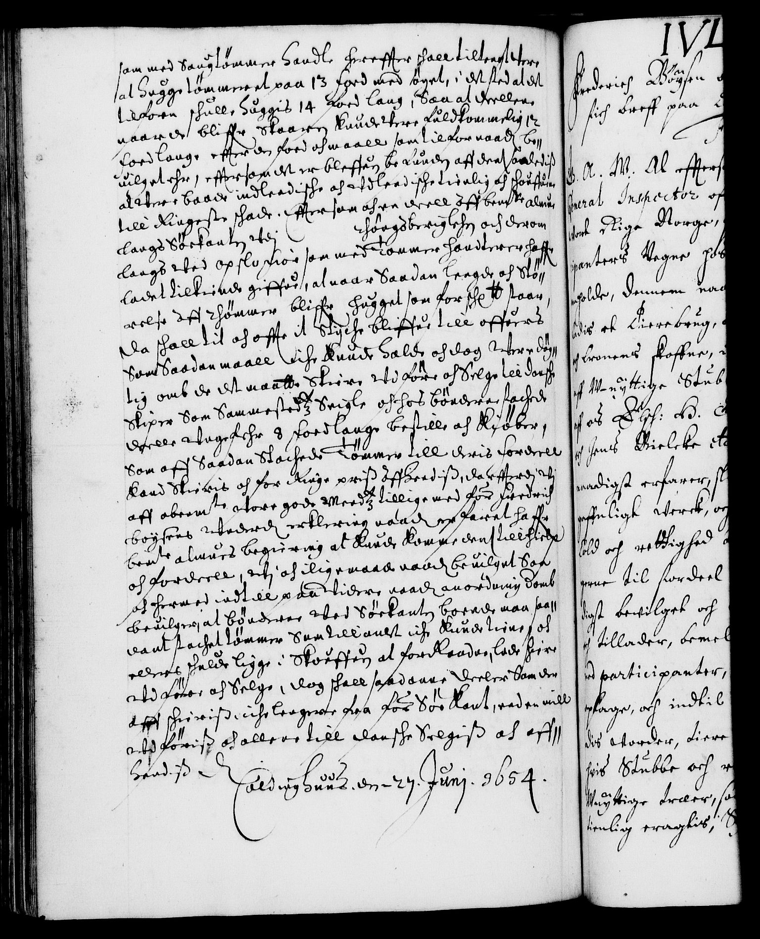 Danske Kanselli 1572-1799, RA/EA-3023/F/Fc/Fca/Fcaa/L0008: Norske registre (mikrofilm), 1651-1656, s. 452b